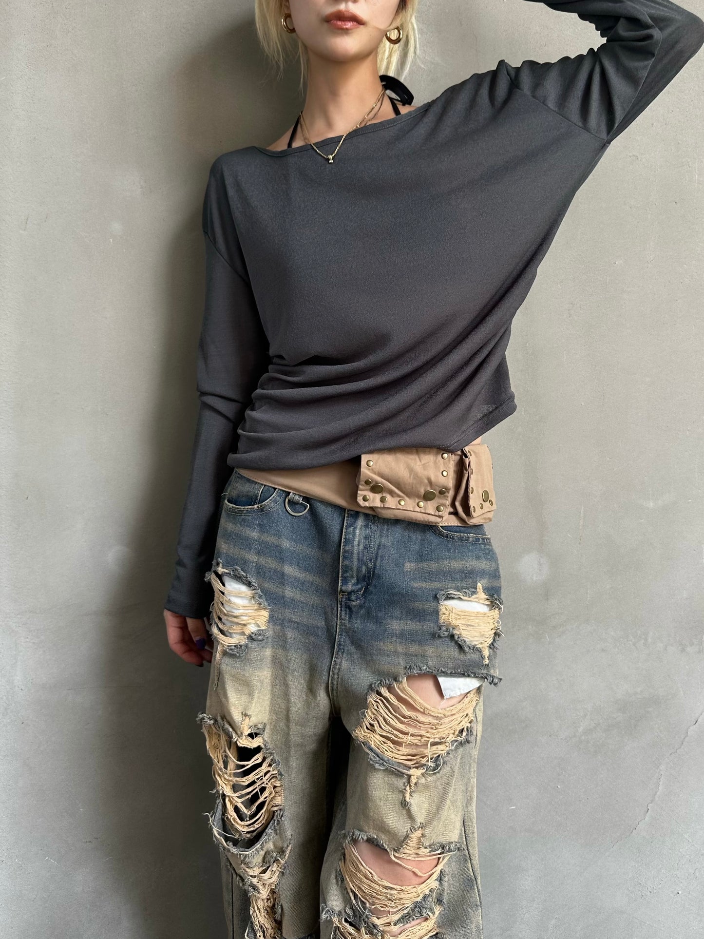 ルーズセミシアートップス DPB26629