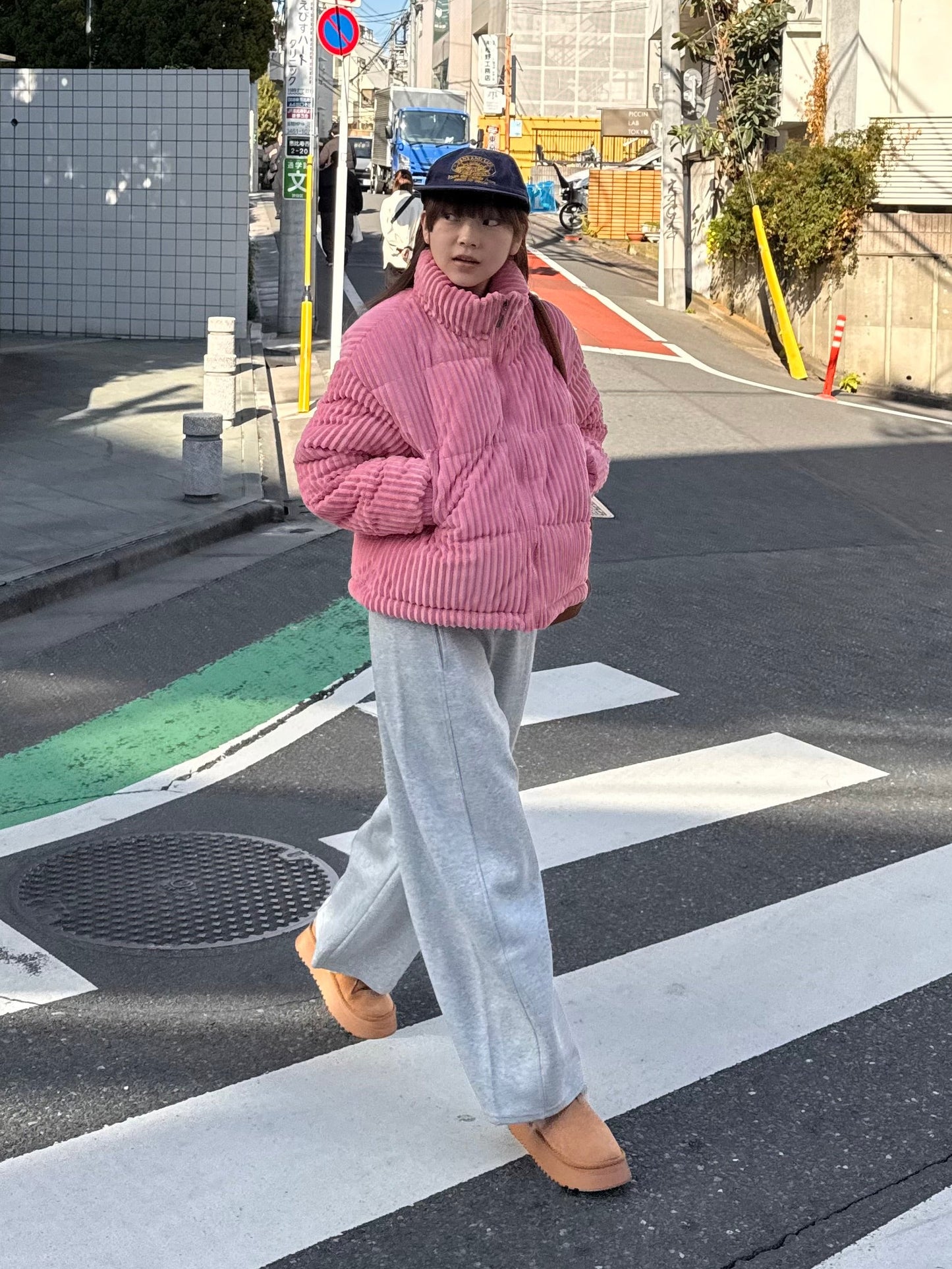 コーデュロイ中綿ジャケット DPB91066