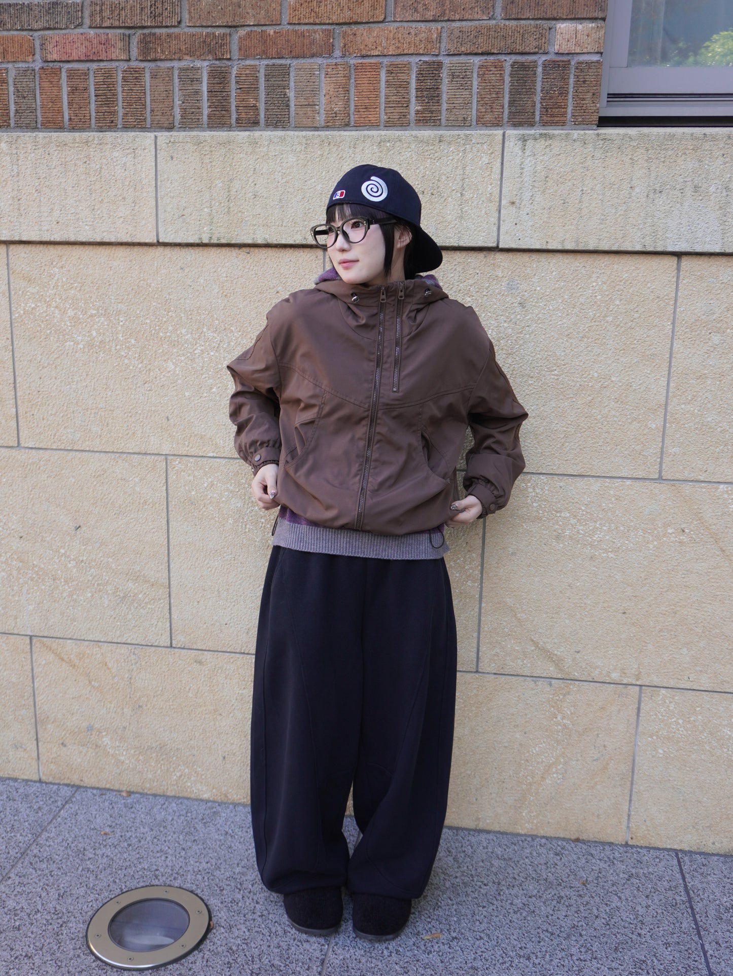 ニットベルトバルーンスウェットパンツ DPB85360