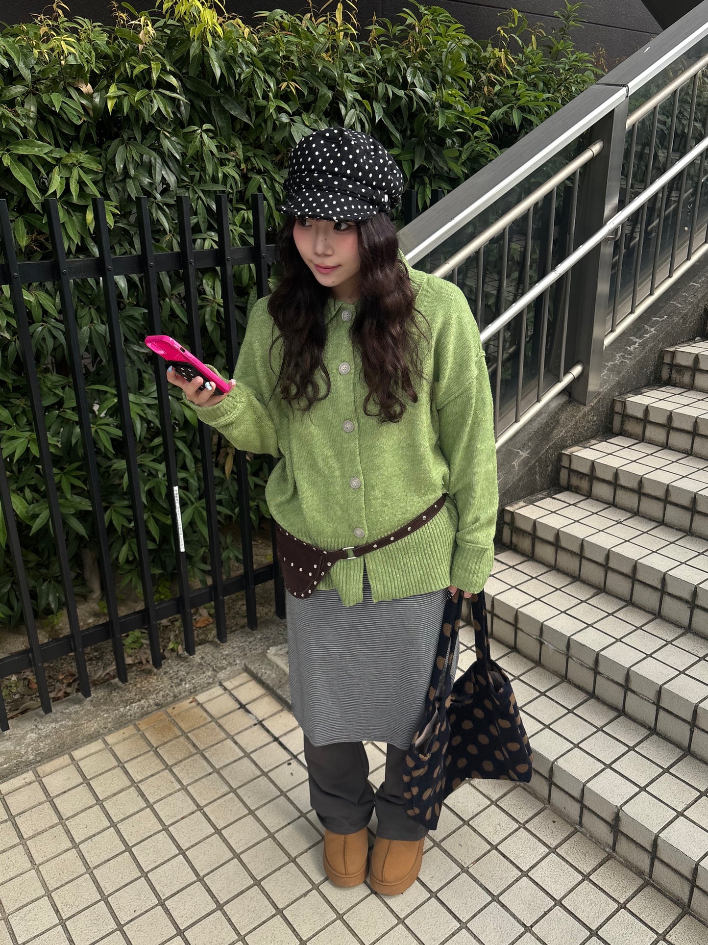 ドットキャスケットハット DPB89145