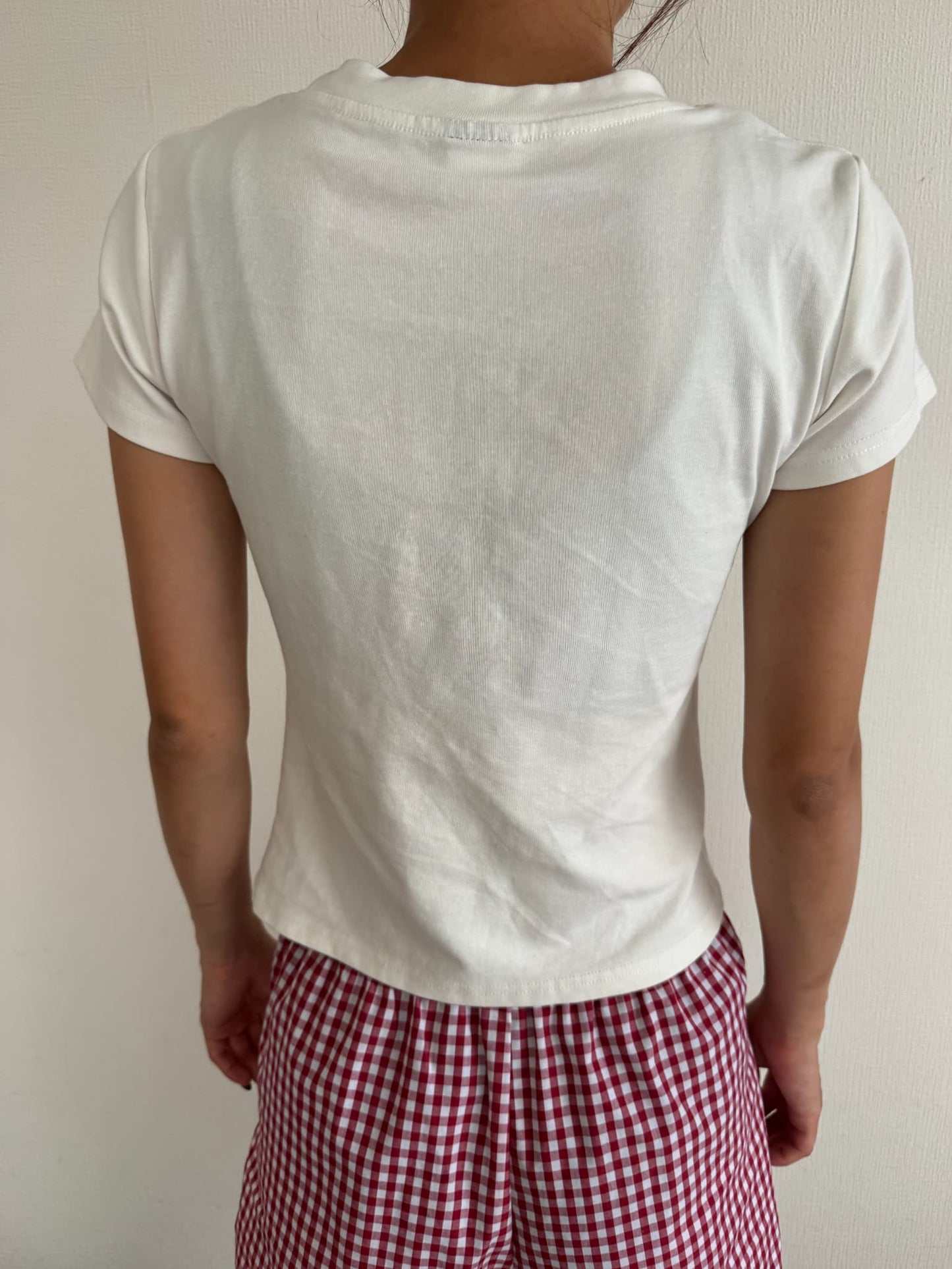 ドットレタリングミニTシャツ DPC07043