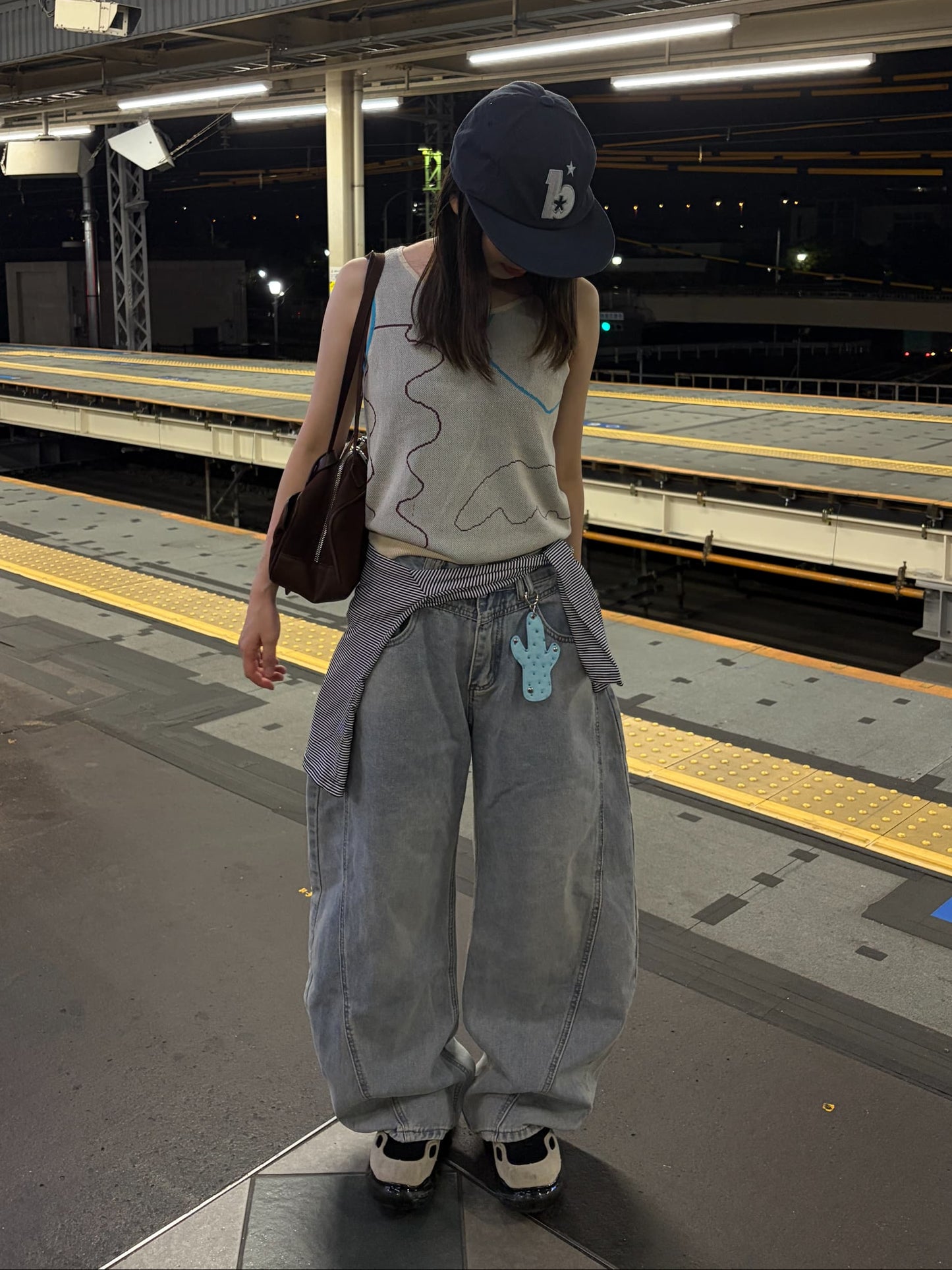 カーブデニムパンツ DPB99126