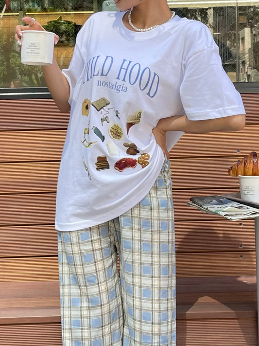 ポッププリントTシャツ CPA45040