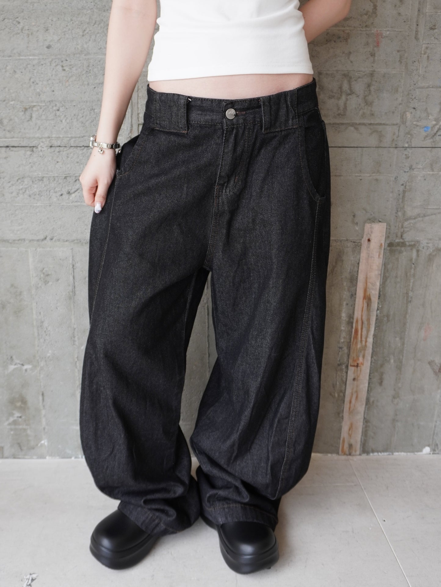 センターラインワイドデニムパンツ DPB85501
