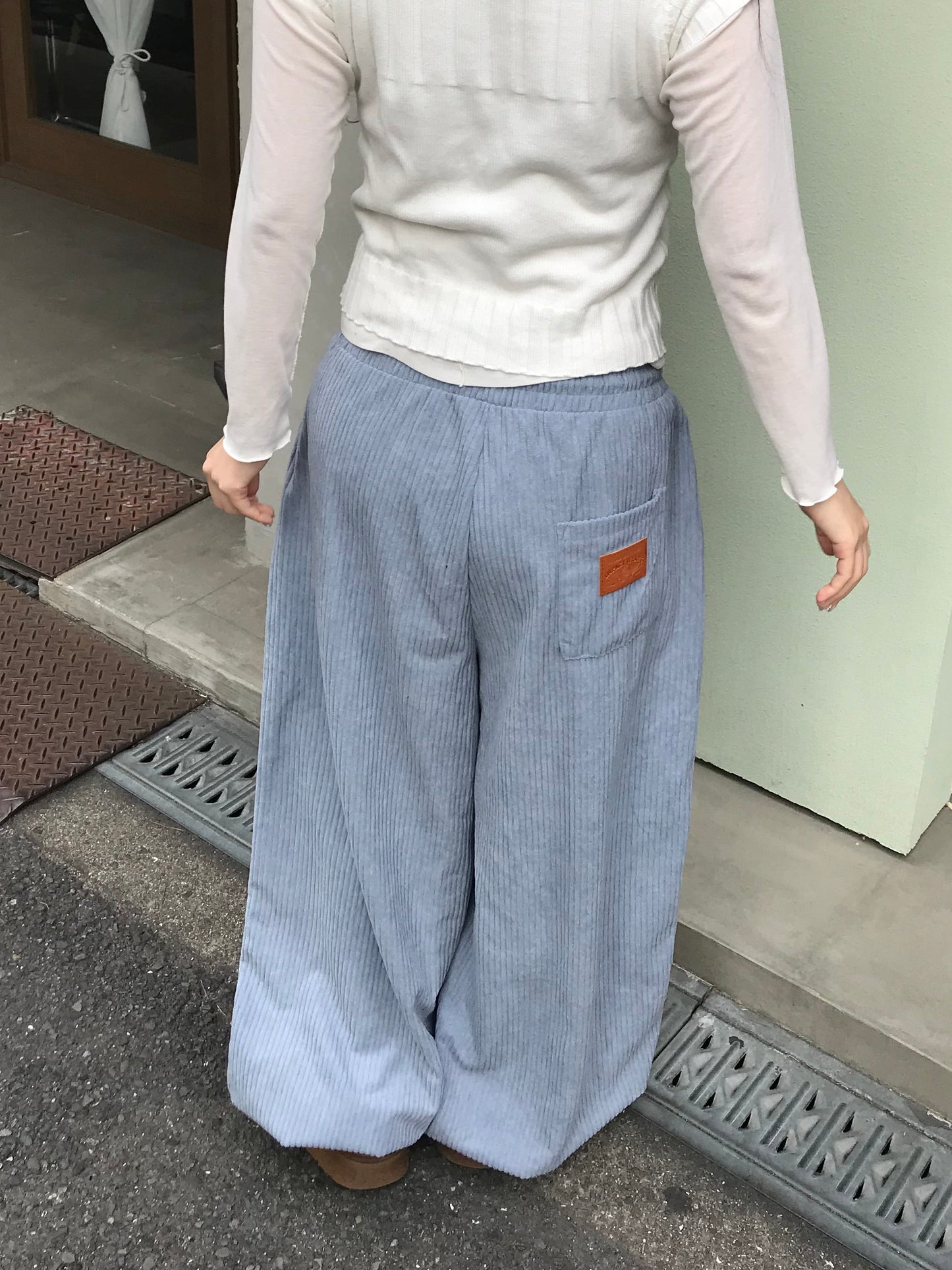 コーデュロイタックワイドパンツ DPB89176