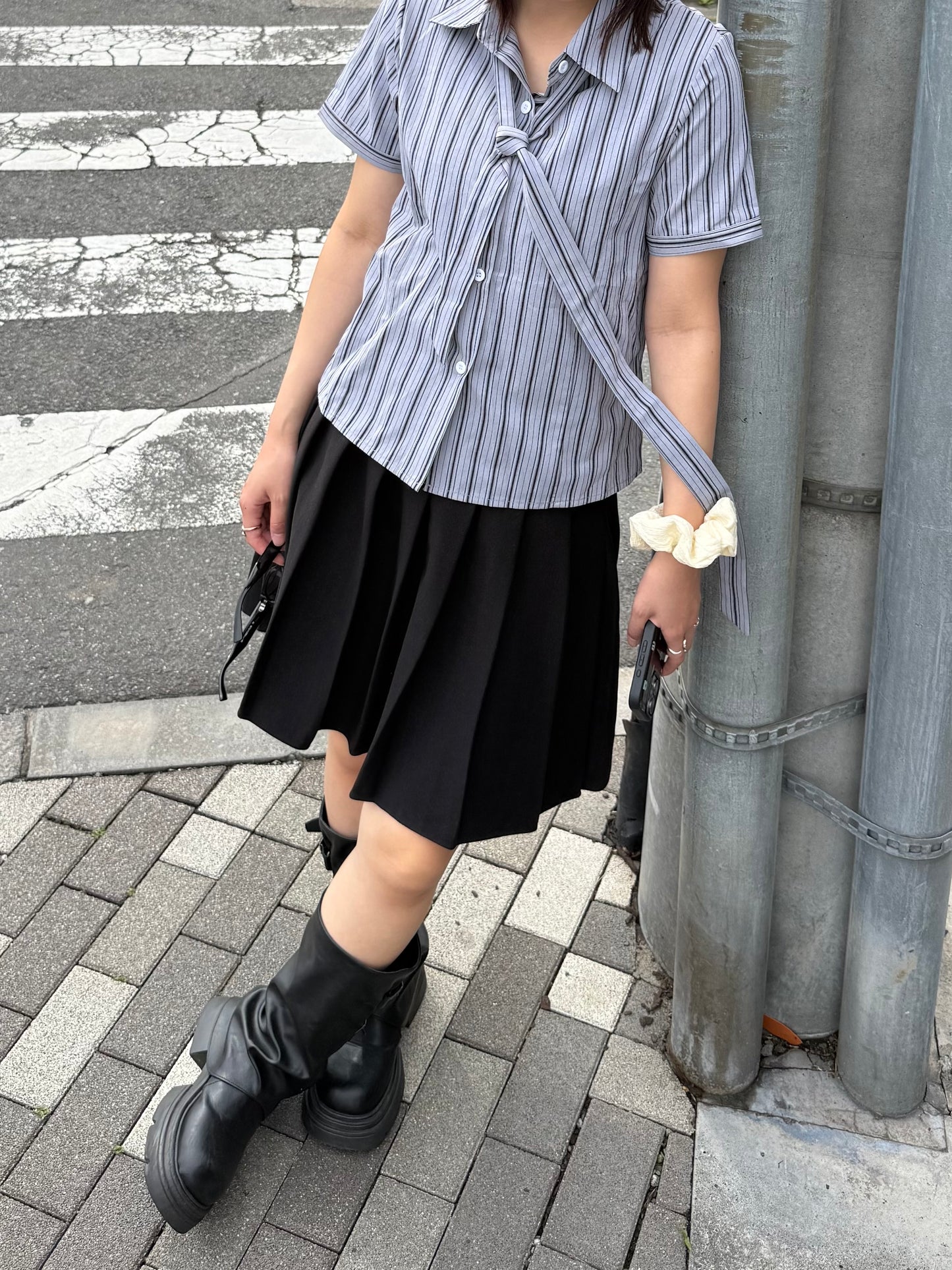 ストライプネクタイシャツ DPB93098