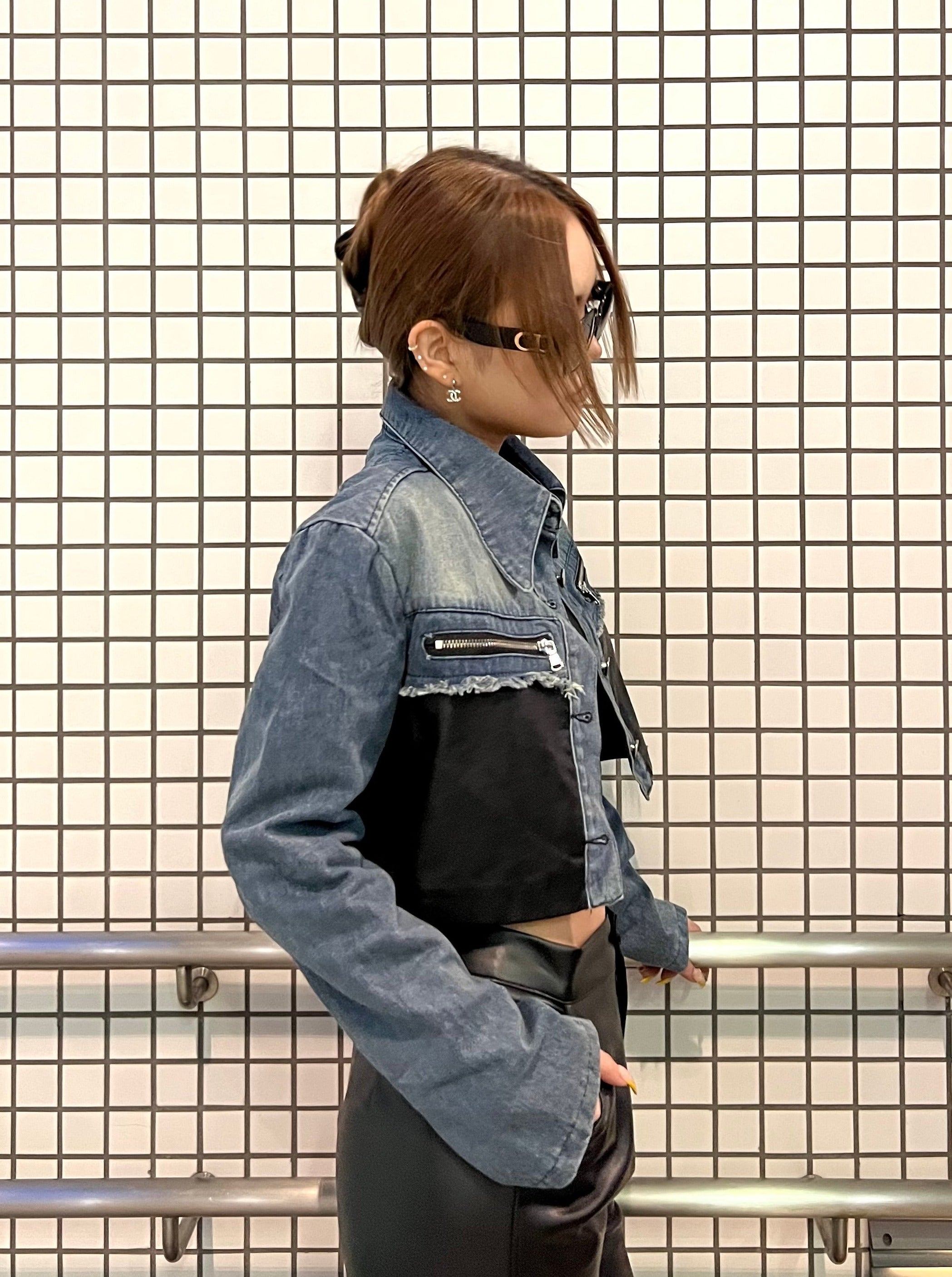 フェイクレザーデニムジャケット DPB06136 – CRAMMY