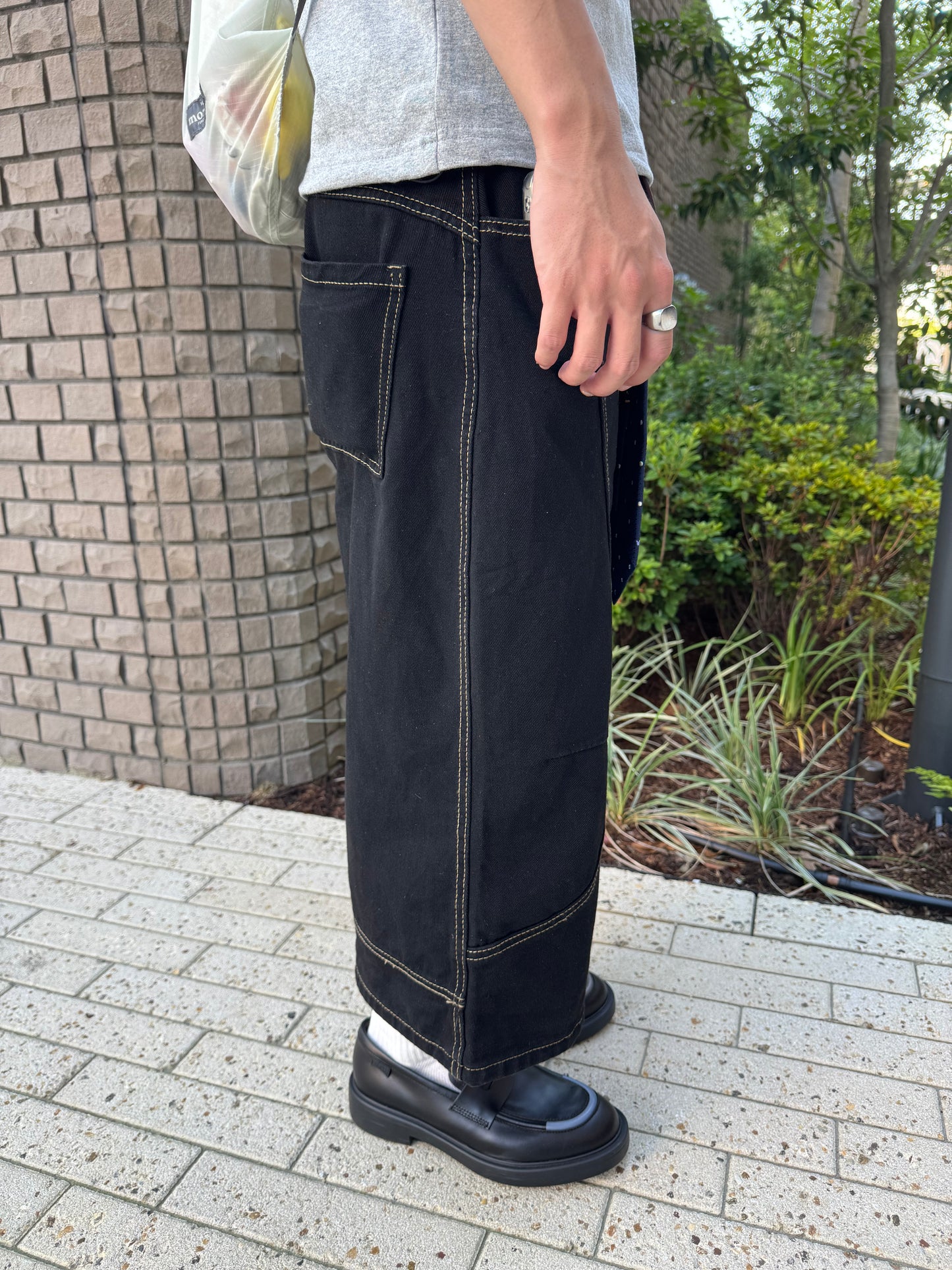 ステッチカーブラインハーフパンツ DPB85245