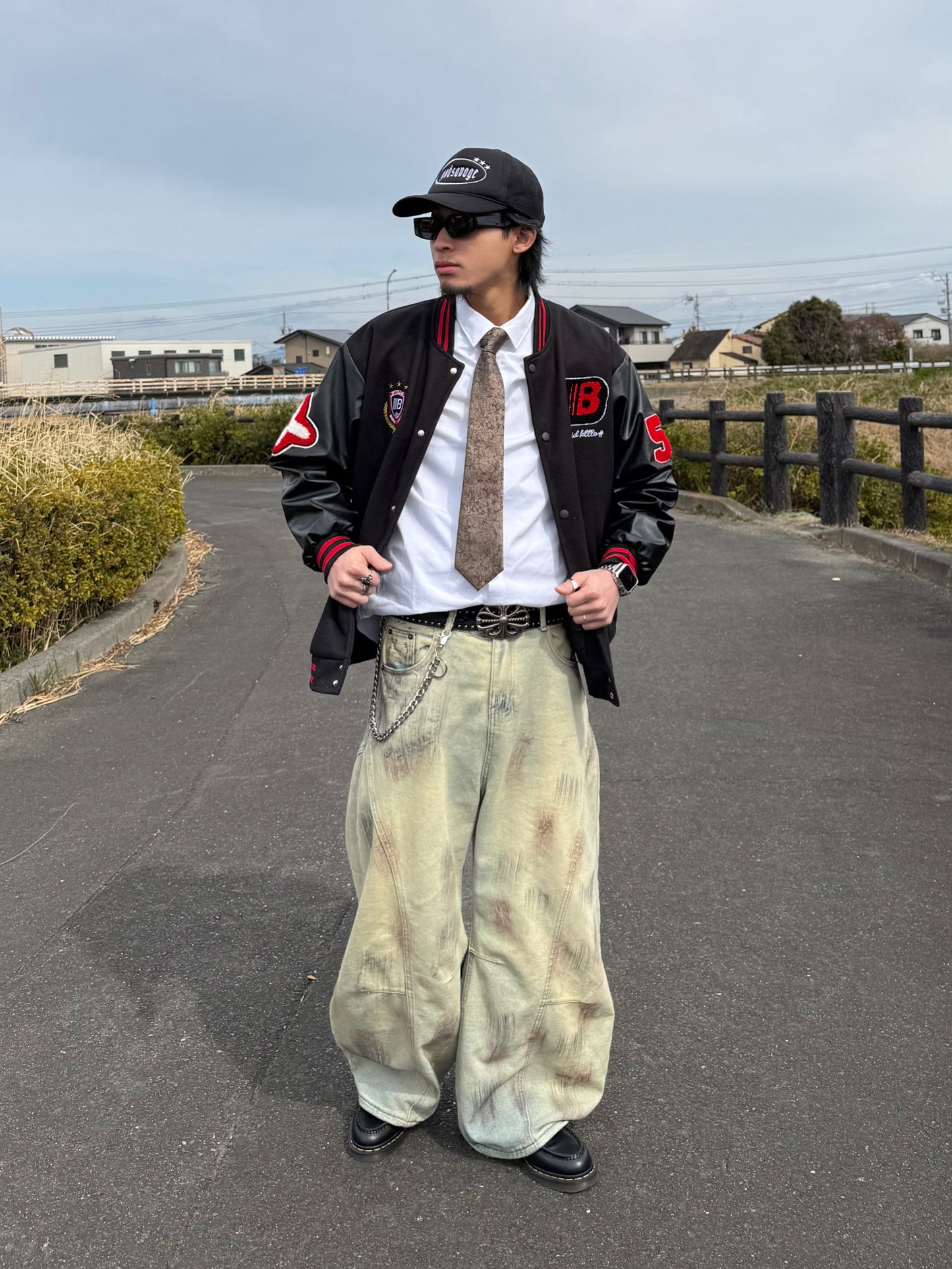 ダメージデザインデニムパンツ DPB90051