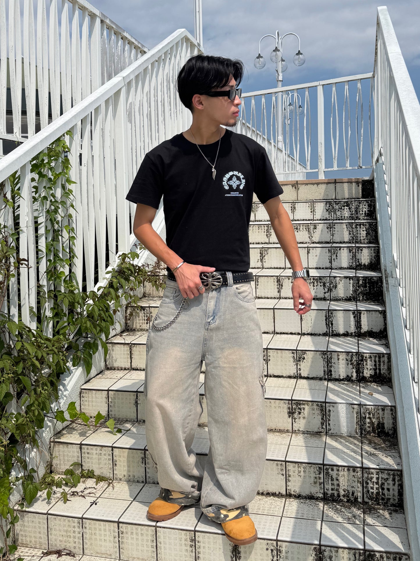 ゴシックバックロゴTシャツ DPB90210