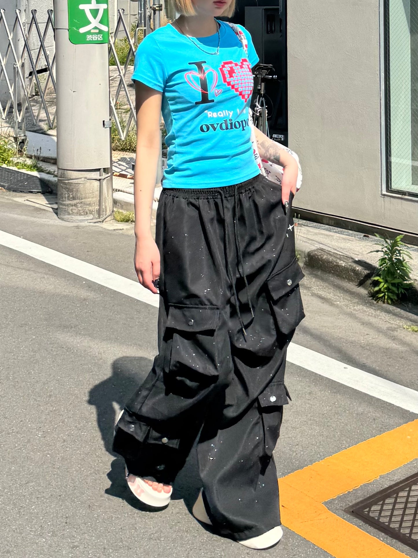ラメカーゴパンツ DPB86276