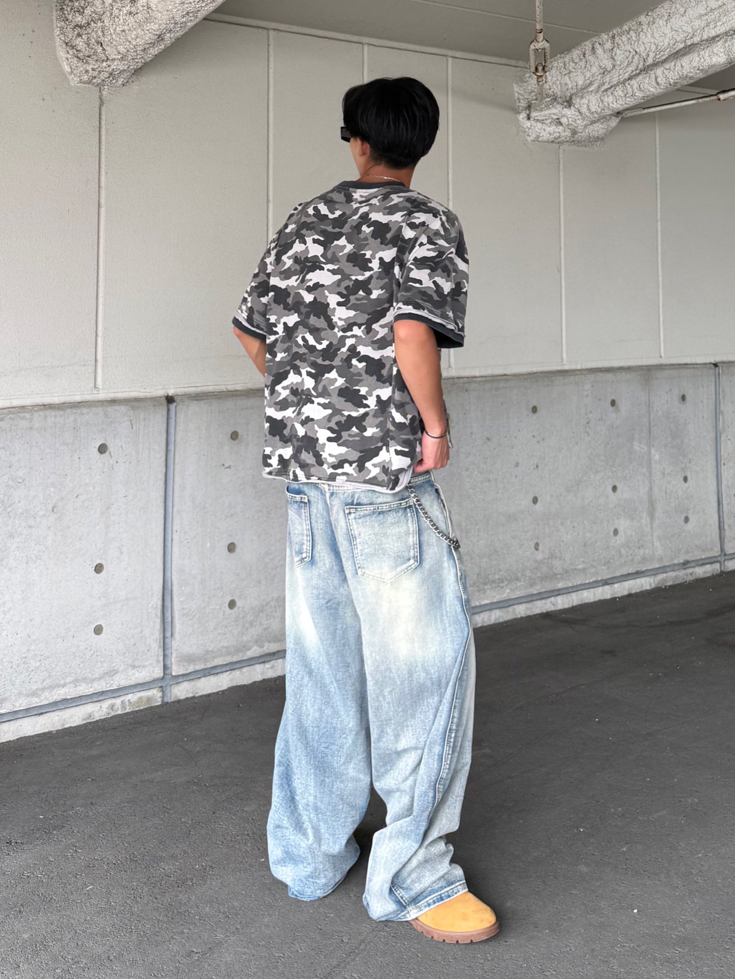 カモフラヴィンテージオーバーTシャツ DPB90230