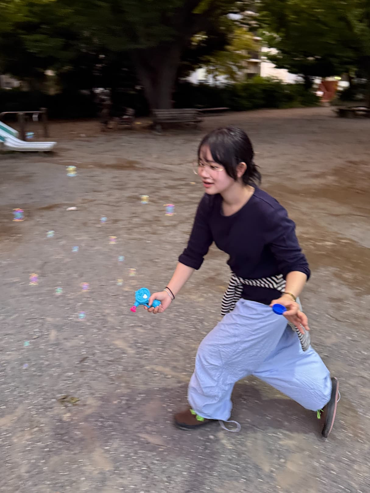 ストライプバルーンパンツ DPC04094