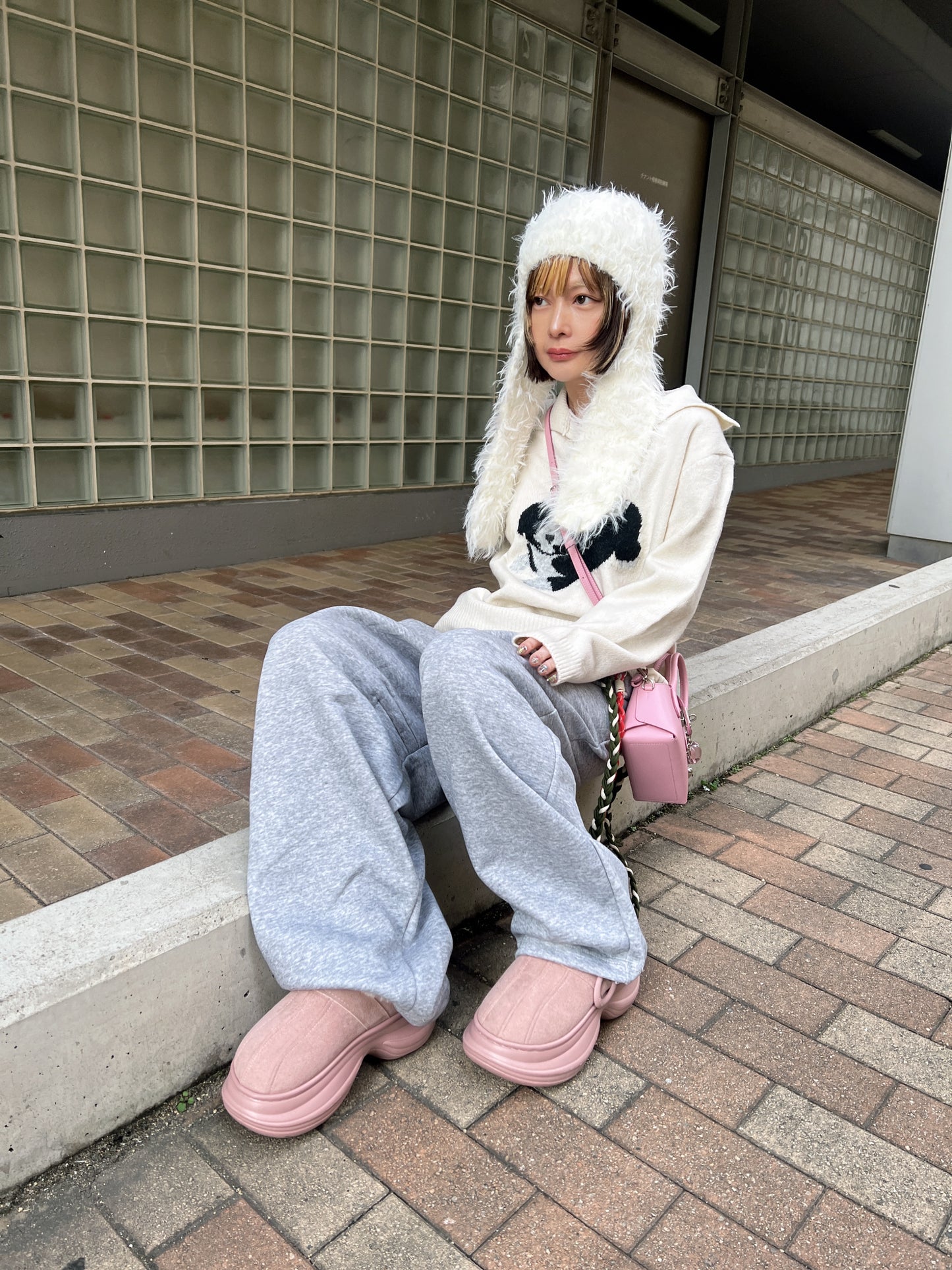 厚底ムートンシューズ DPB79221