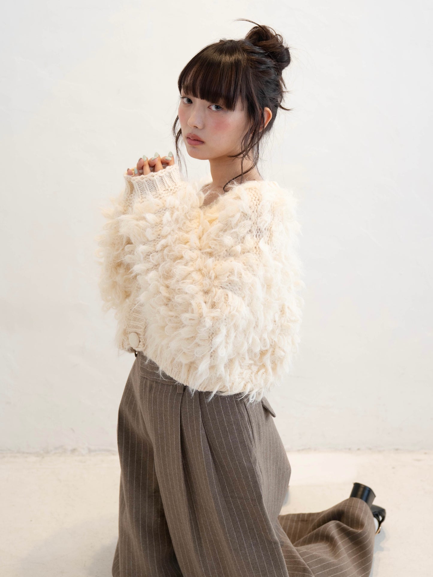 ループニットカーディガン DPC02006