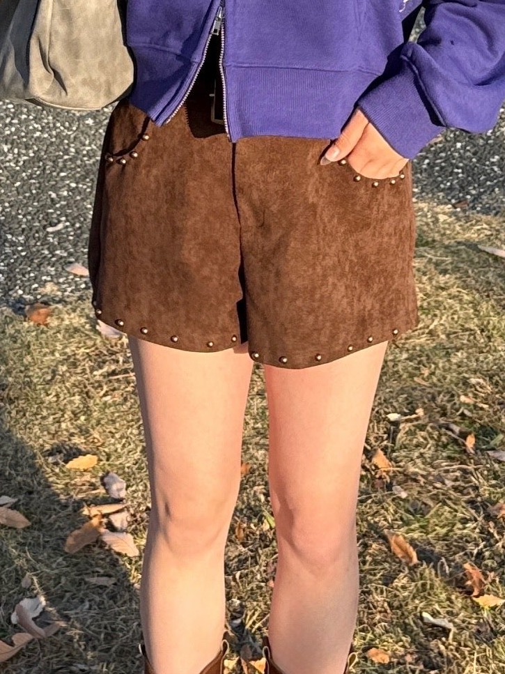 ブラウンショートパンツ DPC01008