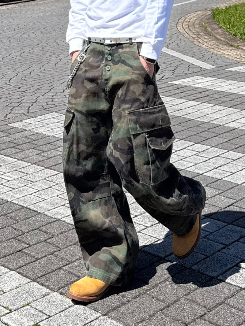 ボタンカモフラデニムパンツ DPB90167 – CRAMMY