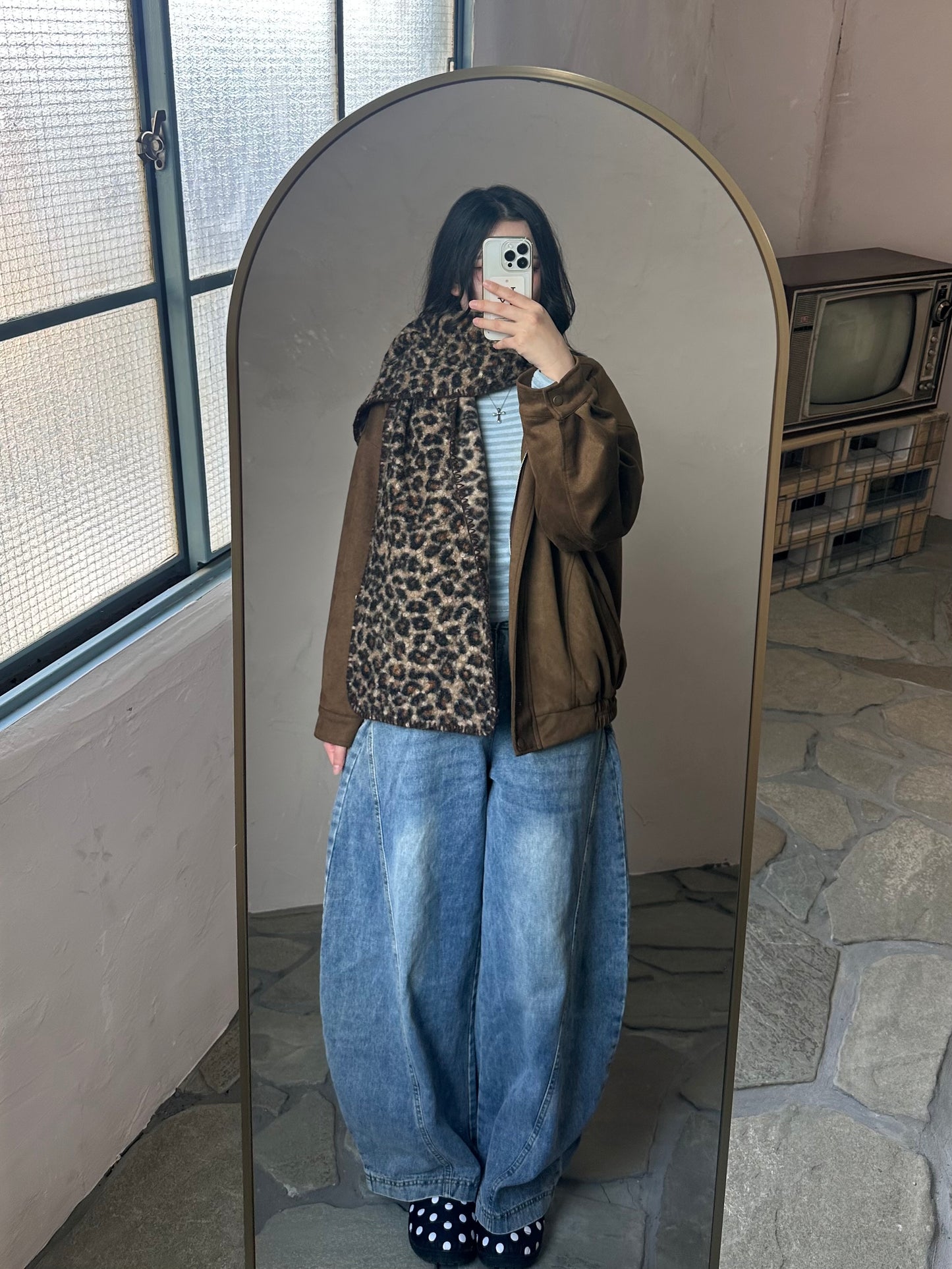 ワイドデニムパンツ DPB95062