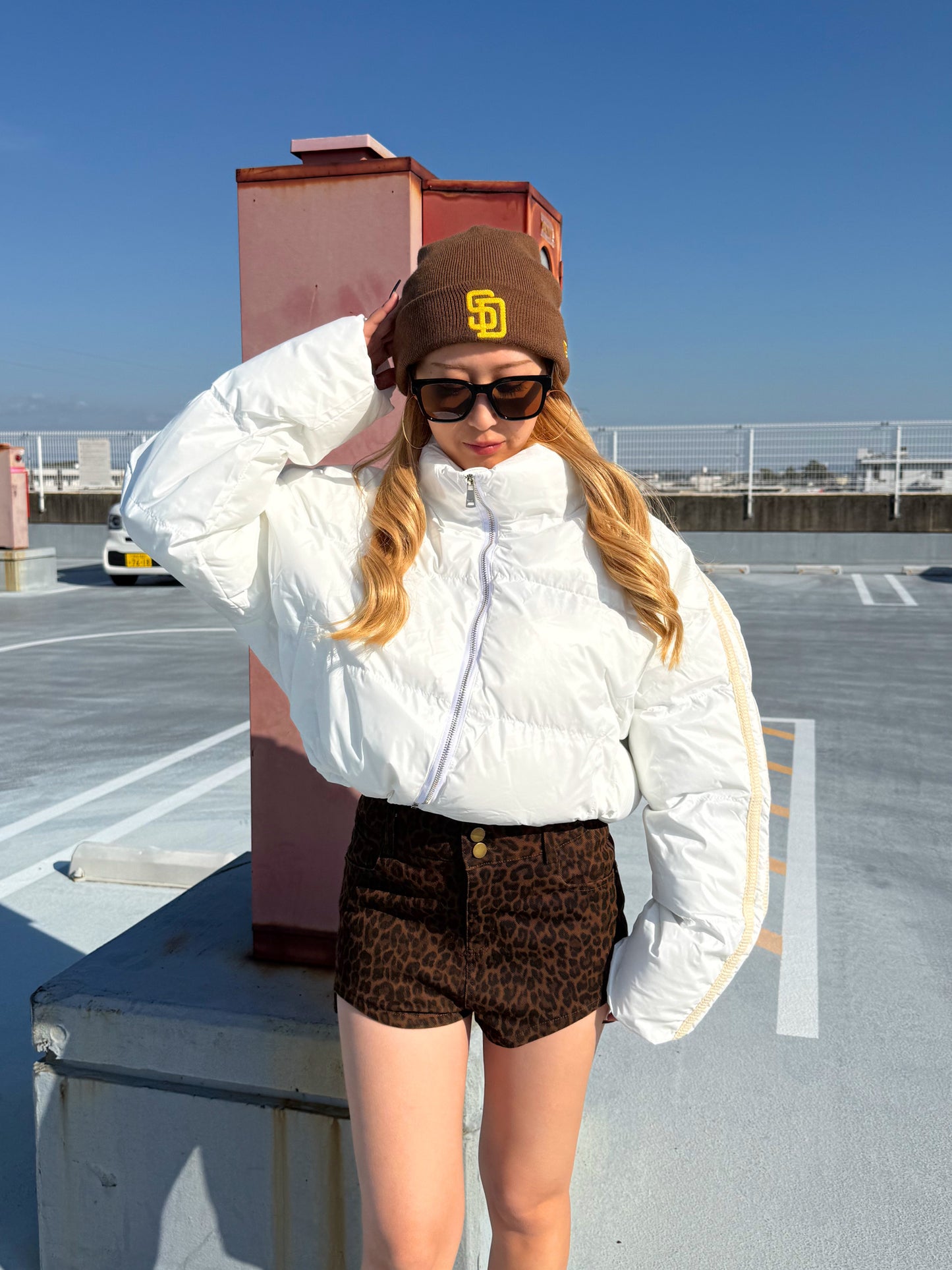 ラインショートダウンジャケット DPB73541