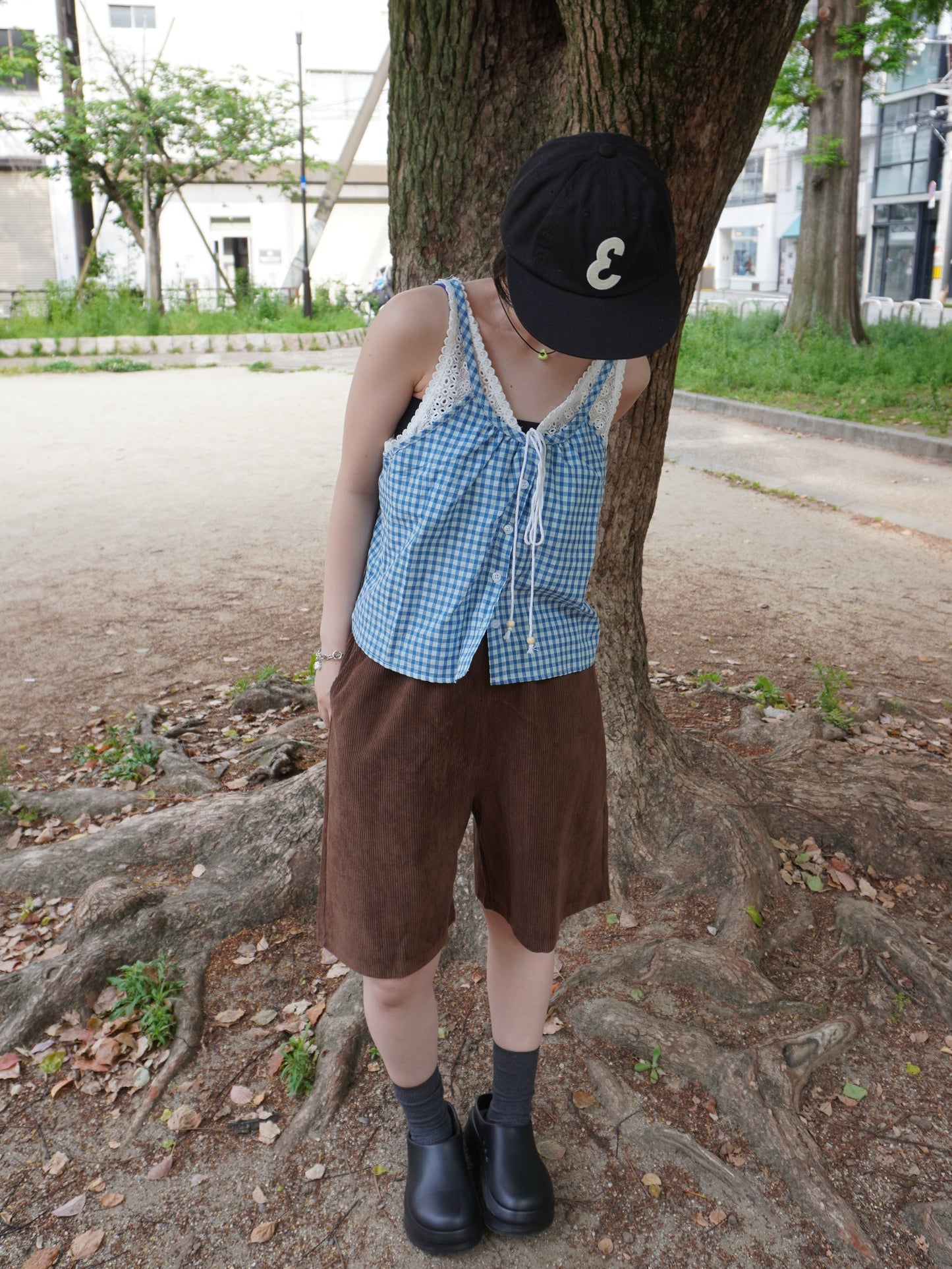 コーデュロイハーフパンツ DPB85158