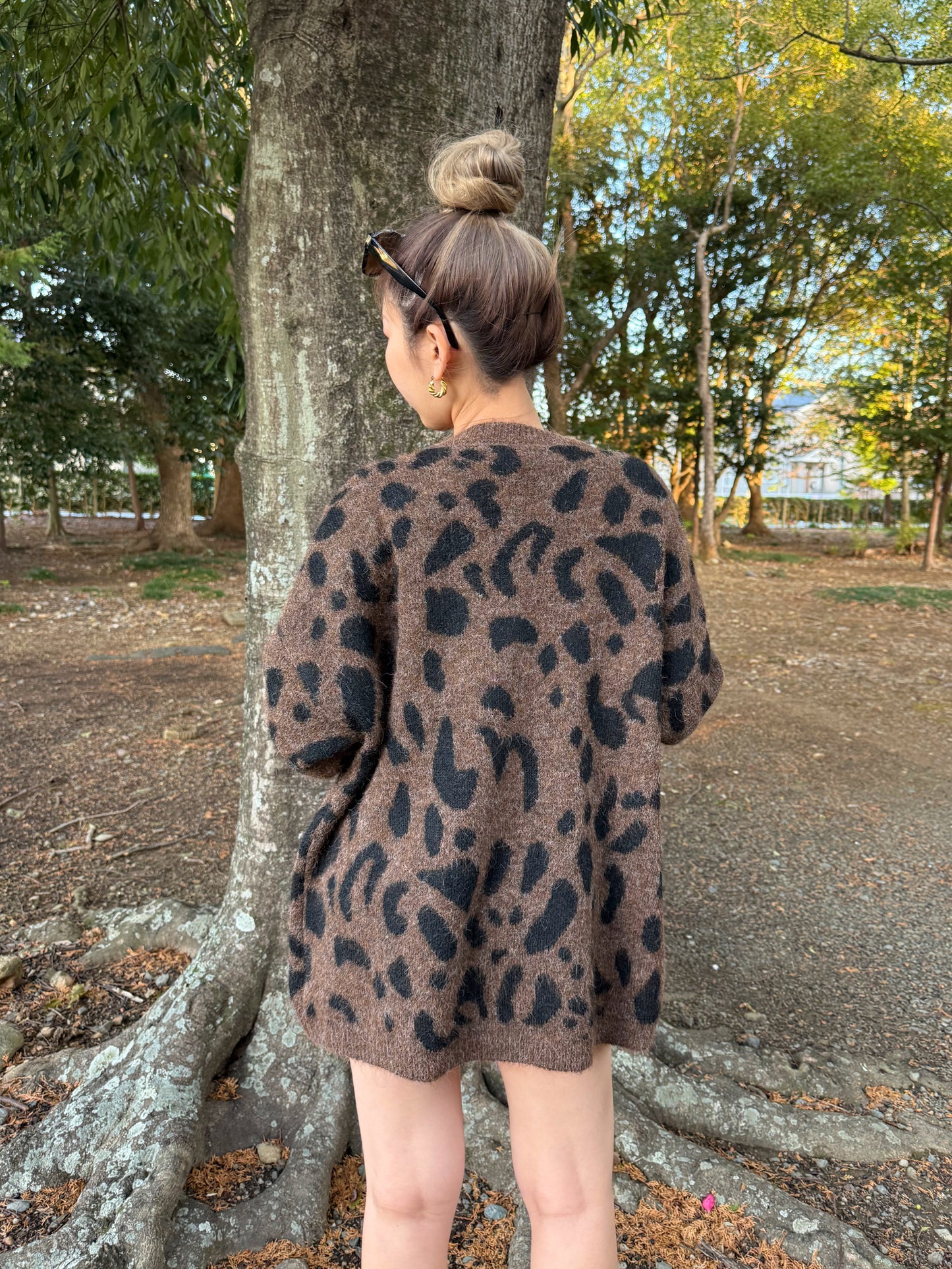 レオパードニットトップス DPB73525
