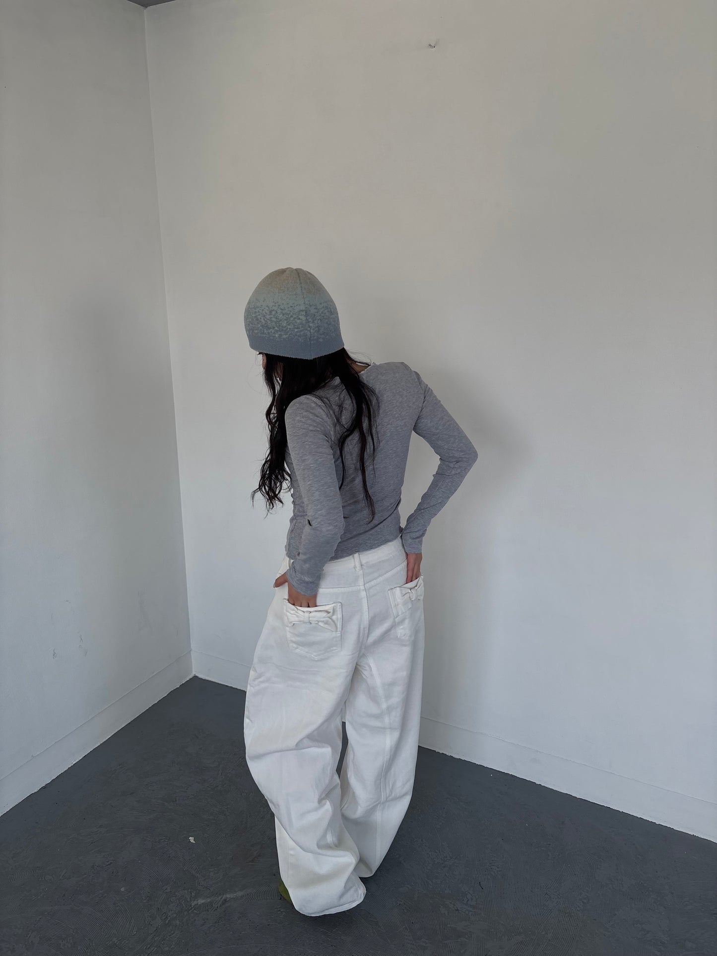 バックリボンポケットパンツ DPB89102