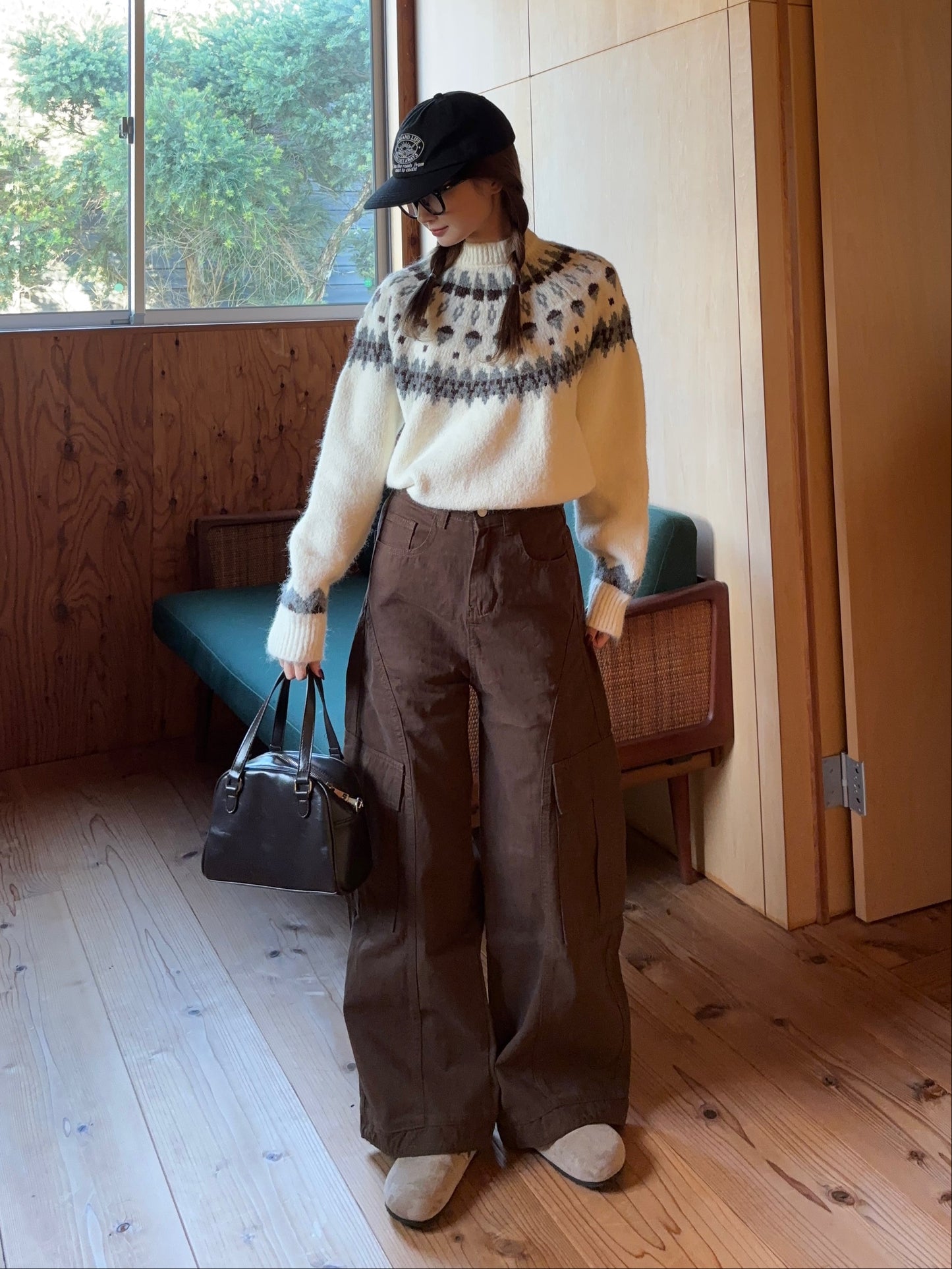 ブラウンカーゴパンツ DPB88146