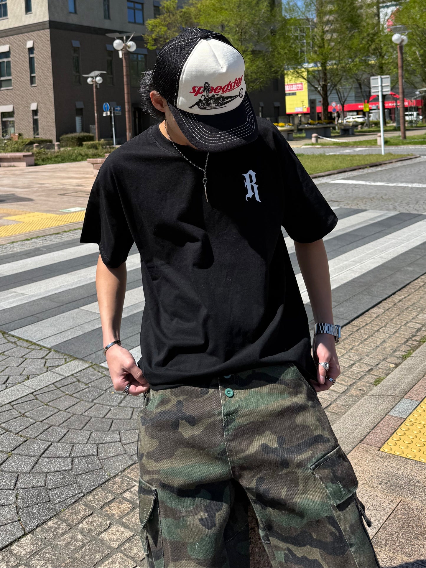 オーバーロゴTシャツ DPB73607