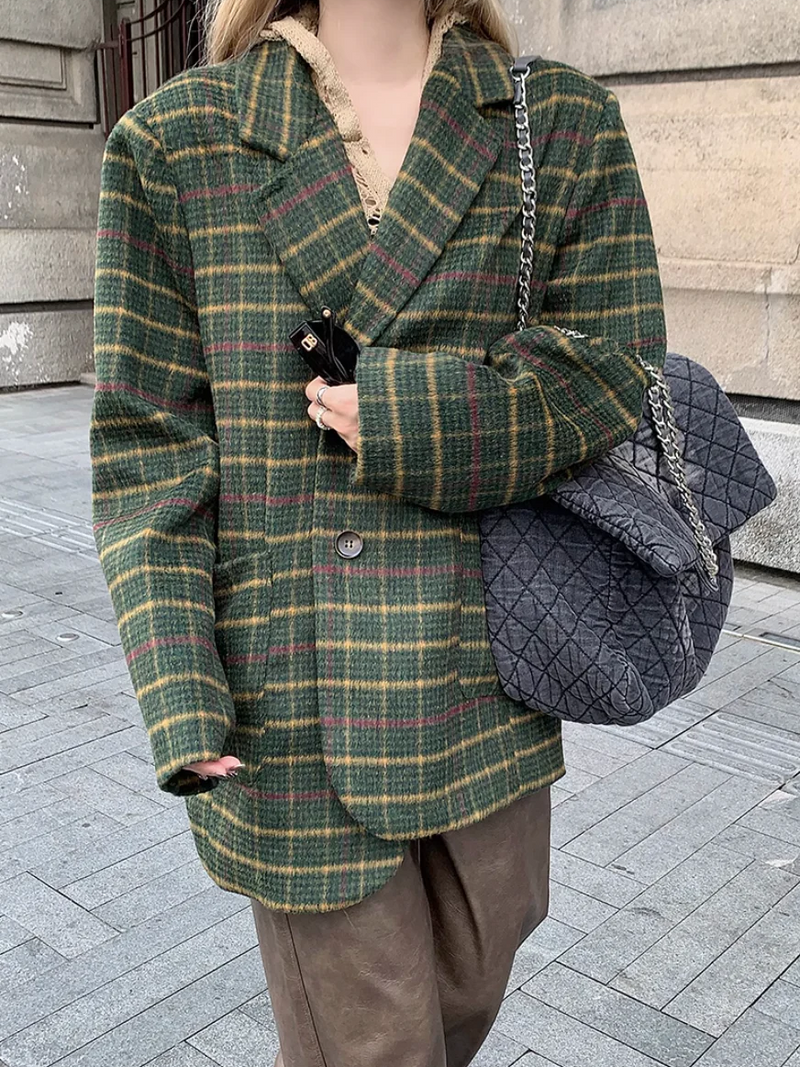 レトロチェックジャケット DPB71548 – CRAMMY レトロチェックジャケット DPB71548 – CRAMMY