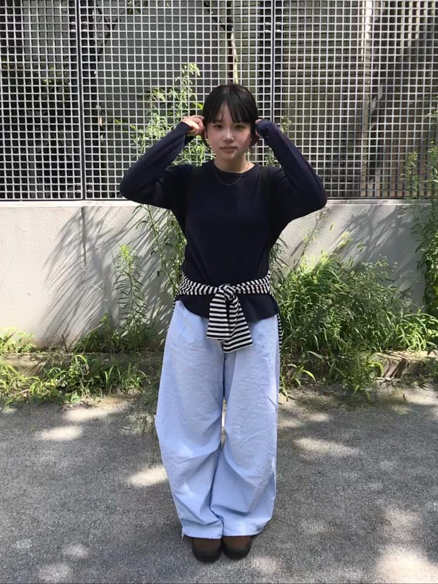 ストライプバルーンパンツ DPC04094