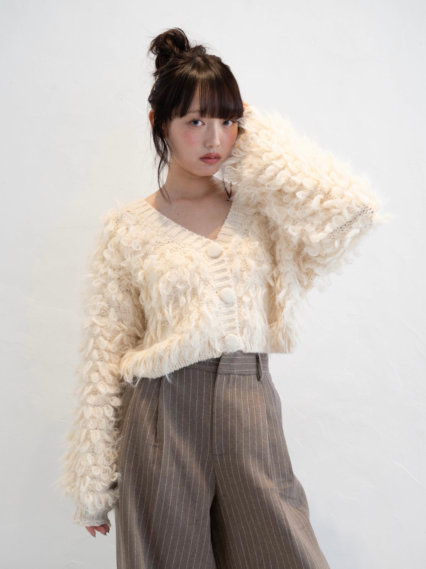 ループニットカーディガン DPC02006