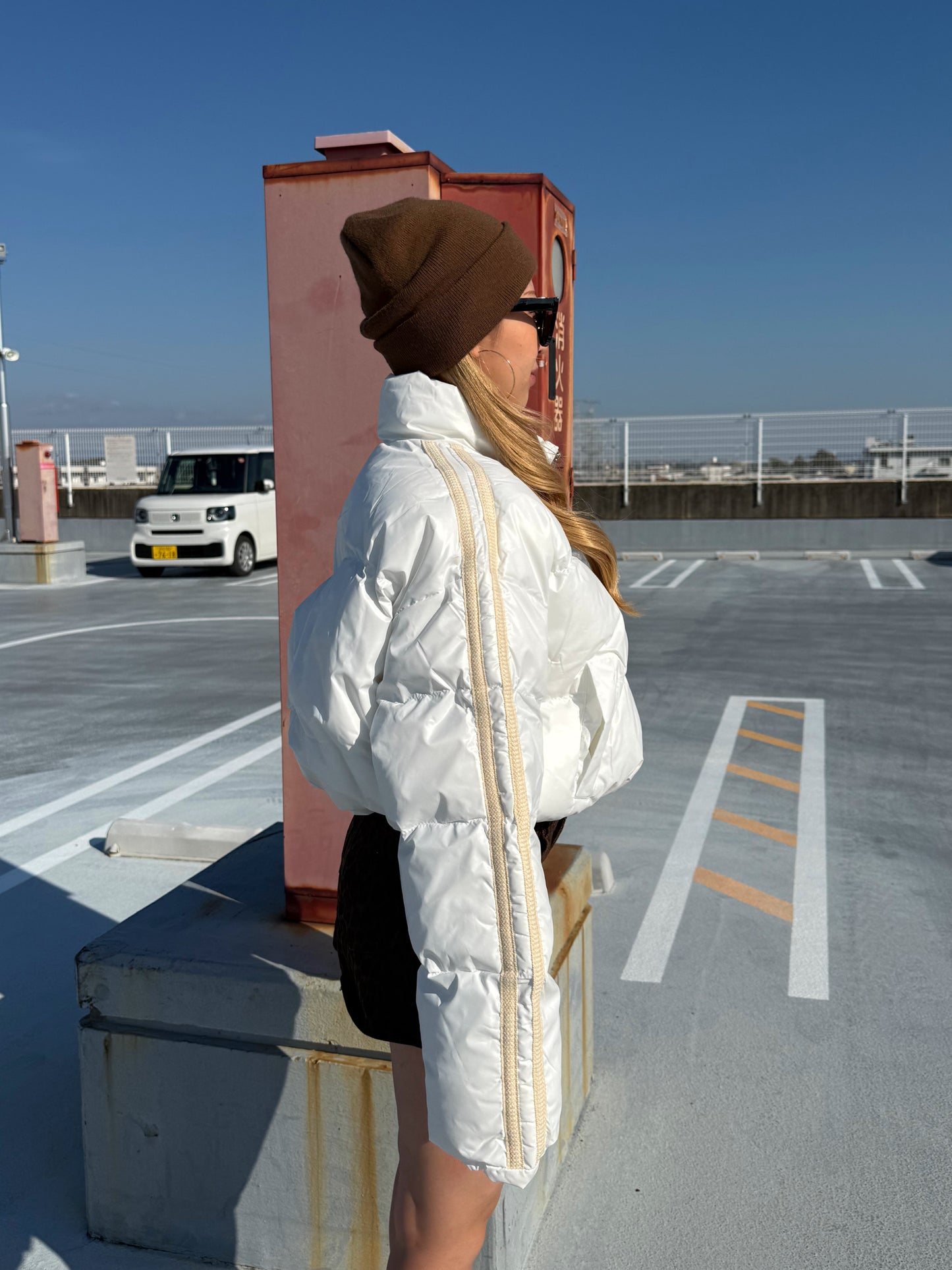 ラインショートダウンジャケット DPB73541