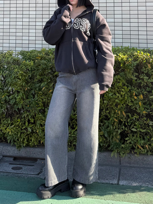 ストライプストレートパンツ DPB93086