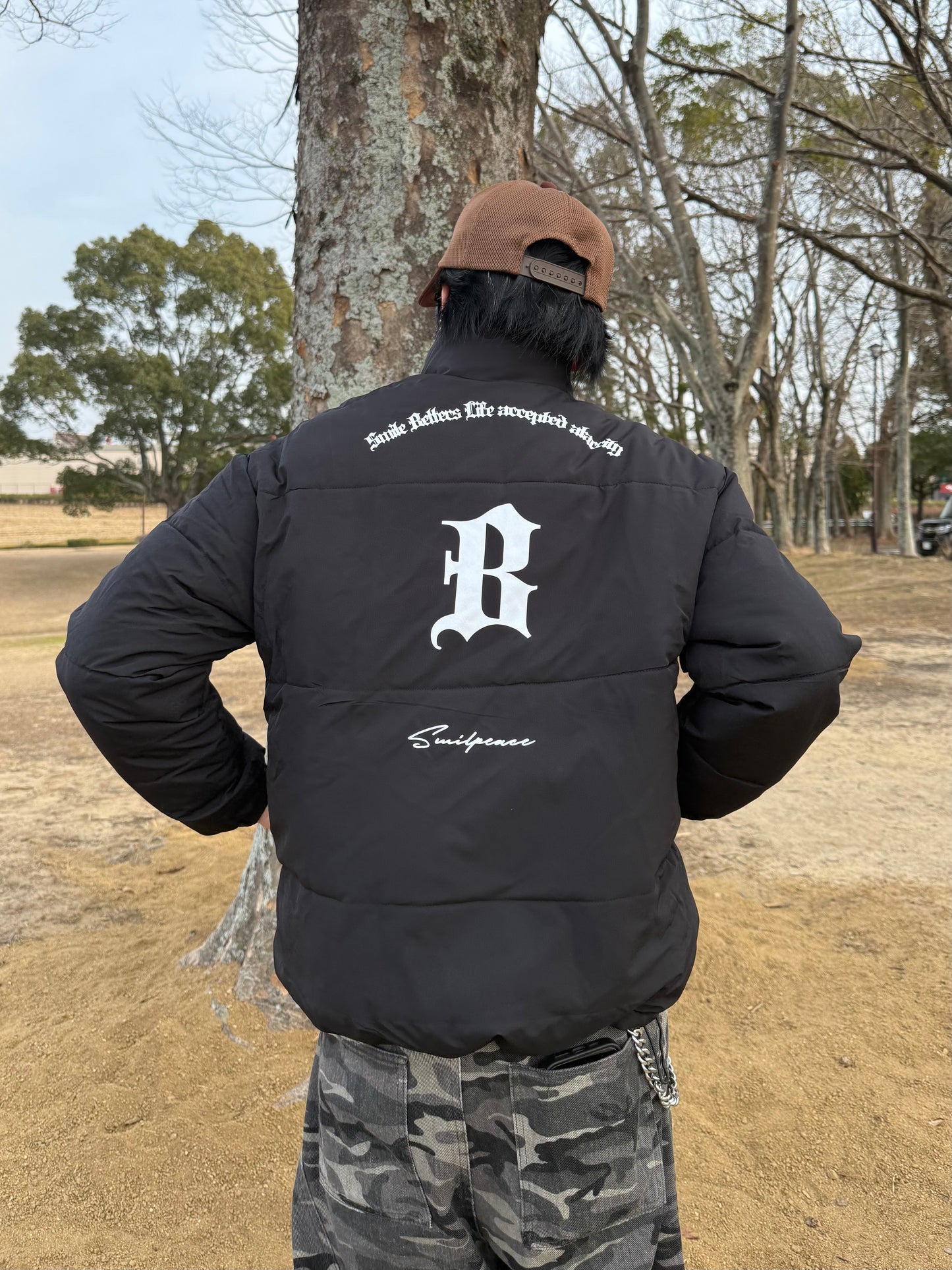 ユニセックスロゴダウン DPB73584