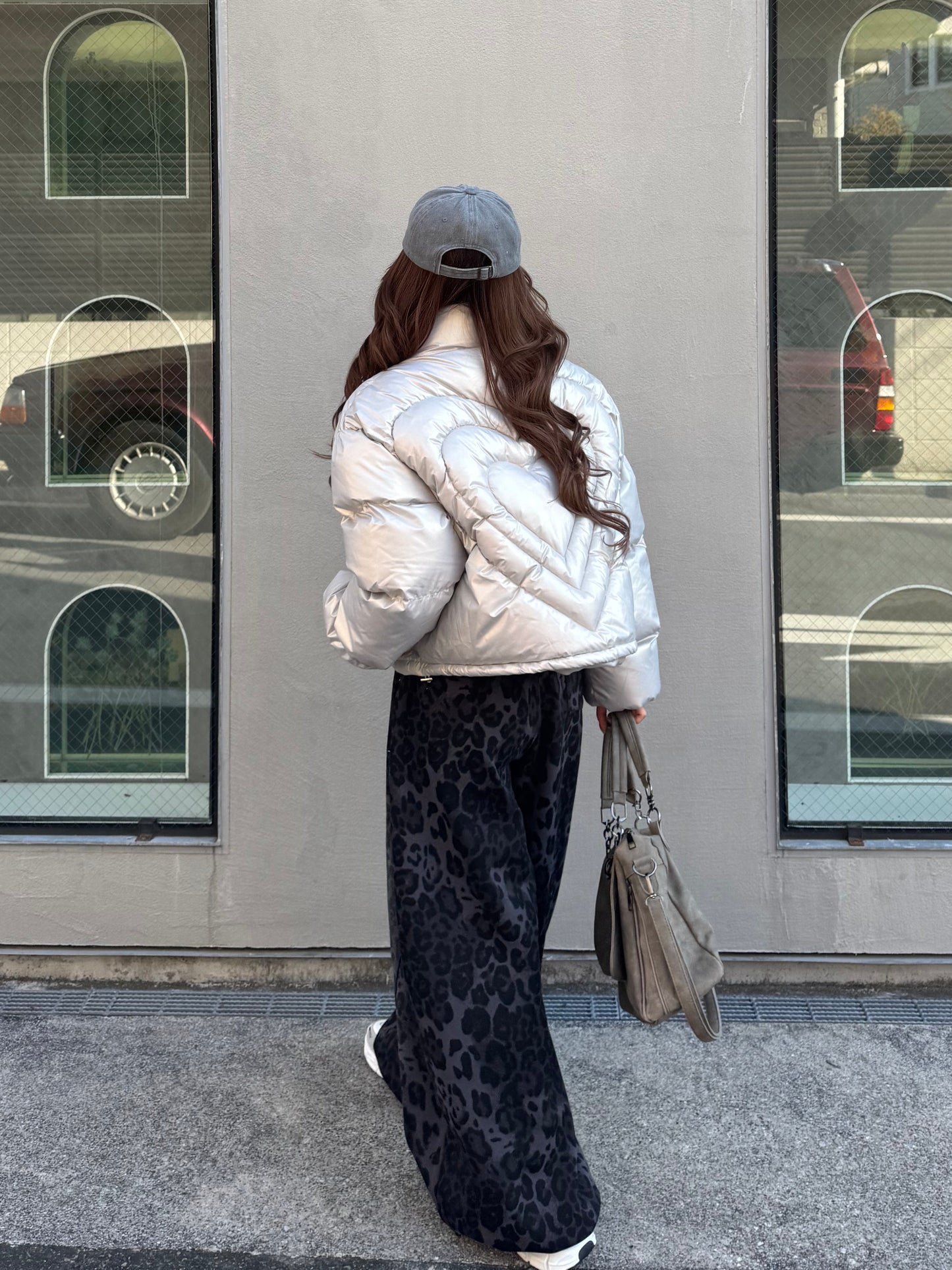 バックハートダウンジャケット DPB86179