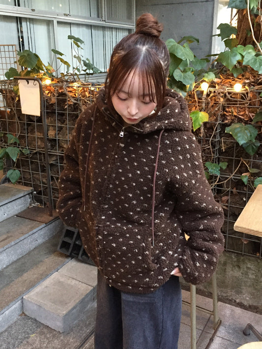 ミニパターンボアパーカー DPB94083