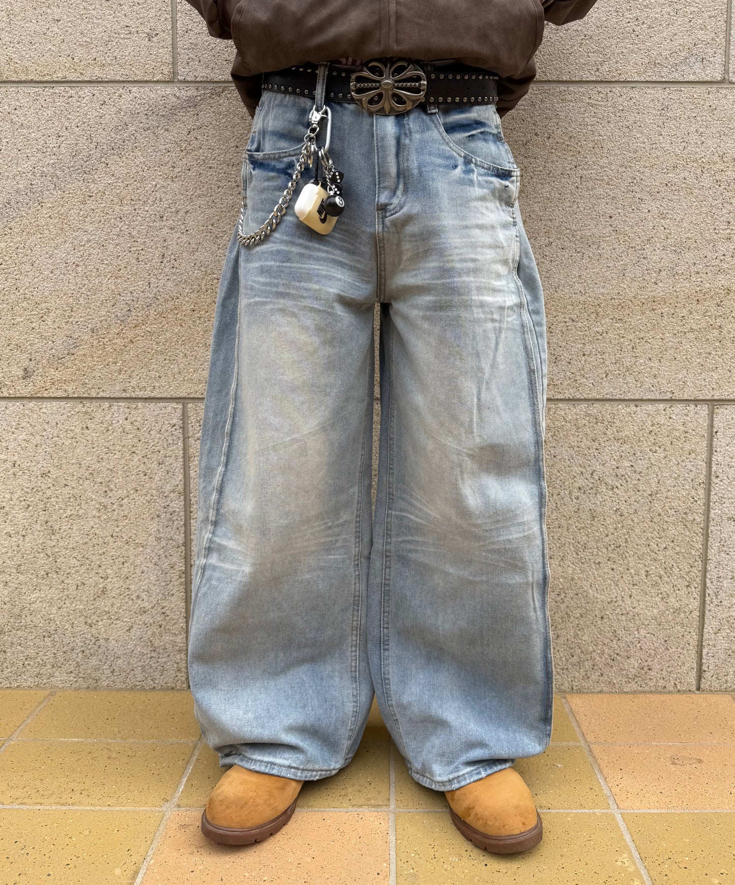 ウォッシュデニムパンツ DPB90079