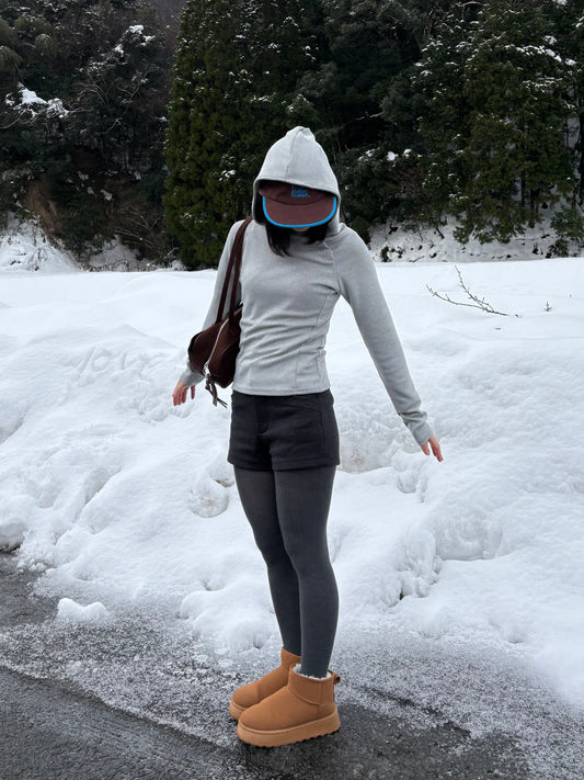 ネックポイントリブニット DPB99041