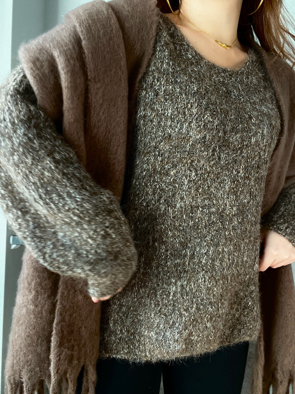 オーバーサイズニット DPB56349