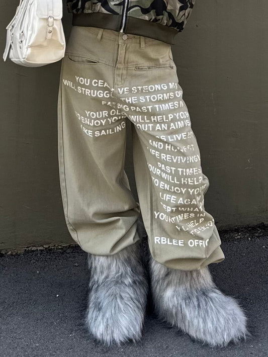 レタリングデザインパンツ DPB86149