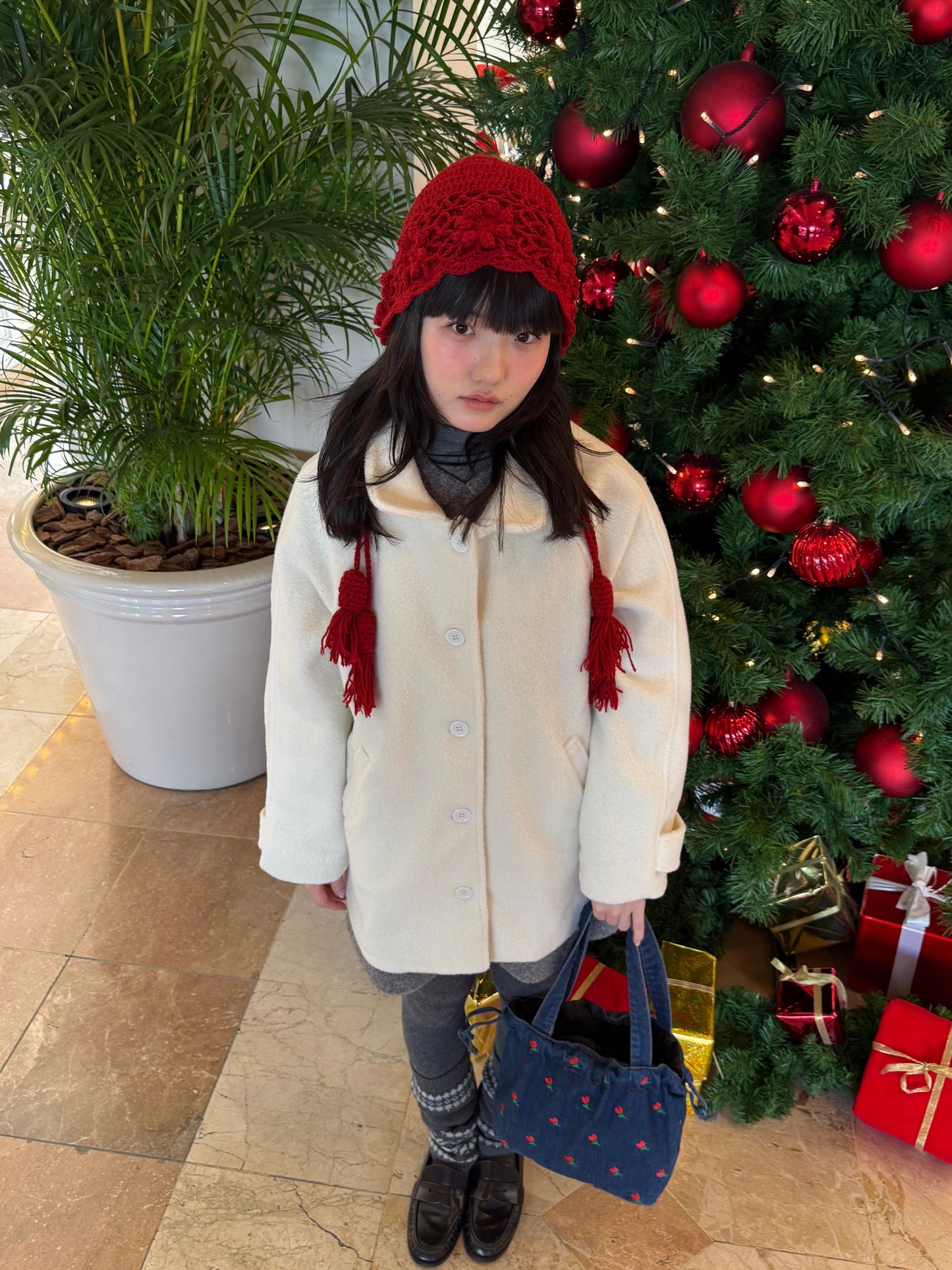 アイボリーフレンチコート DPA43744