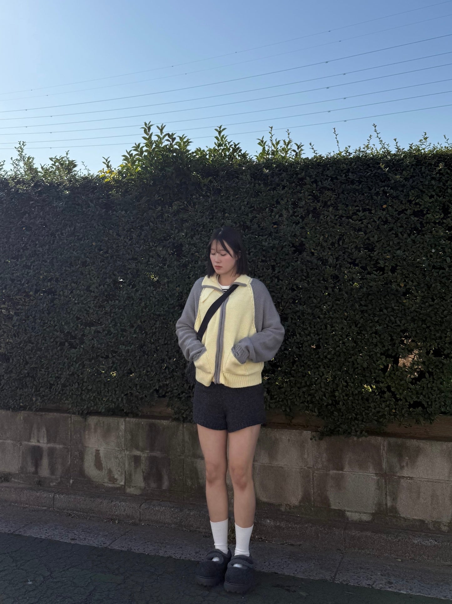 ニットショートパンツ DPB93078