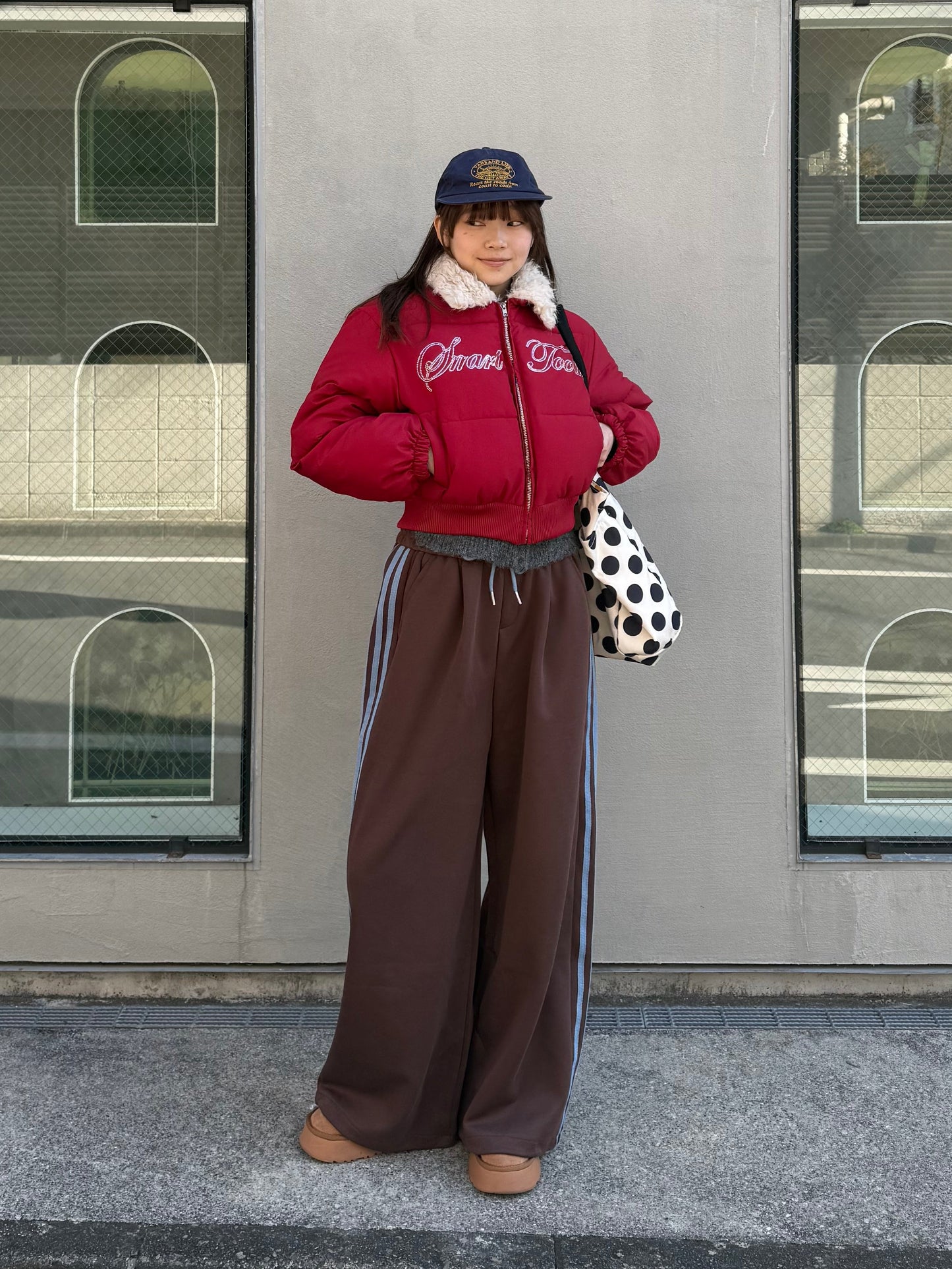 サイドラインバイカラーパンツ DPB91103