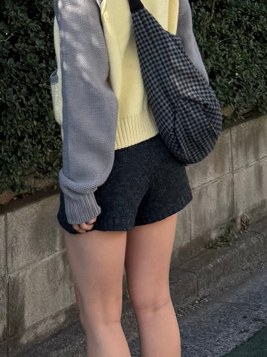 ニットショートパンツ DPB93078