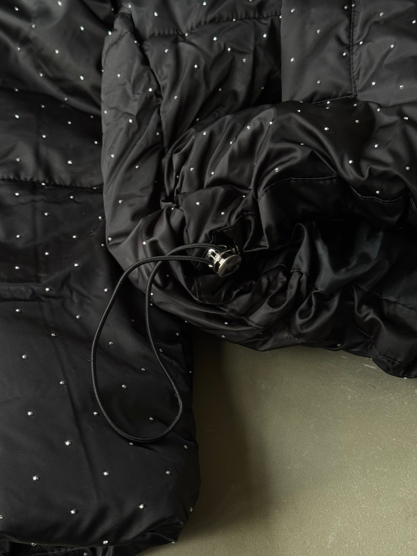 ラメショートダウンジャケット DPB86154