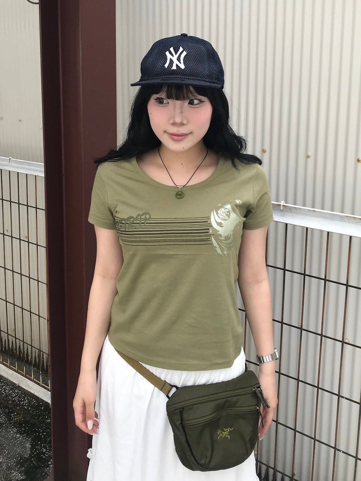 ビンテージデザインフィットTシャツ DPB89257