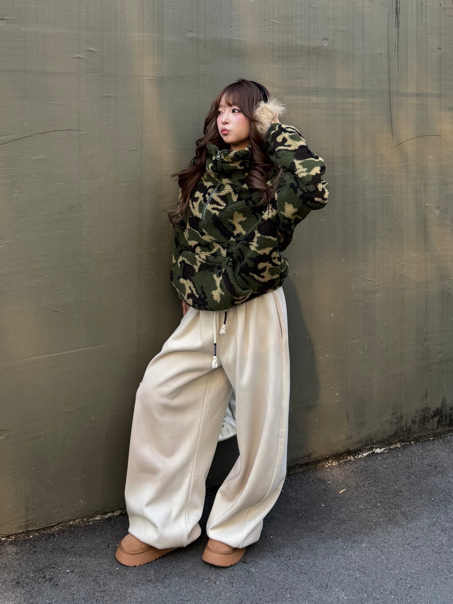 ヴィンテージ風スウェットパンツ DPB86175