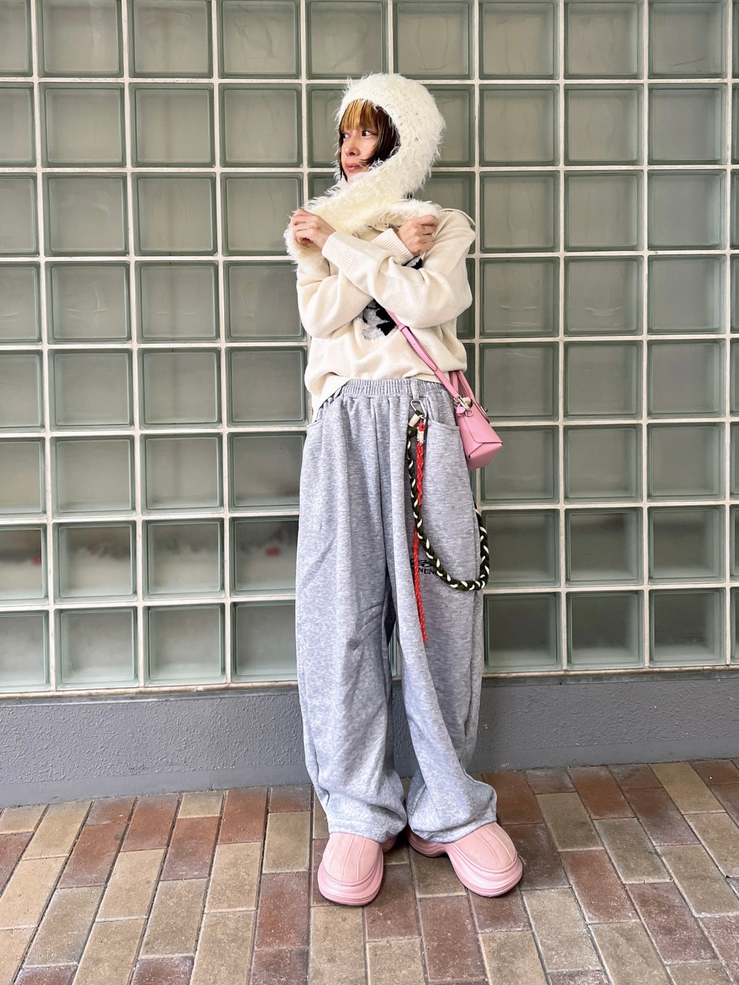 ロングイヤーデザインニット帽 DPB79218