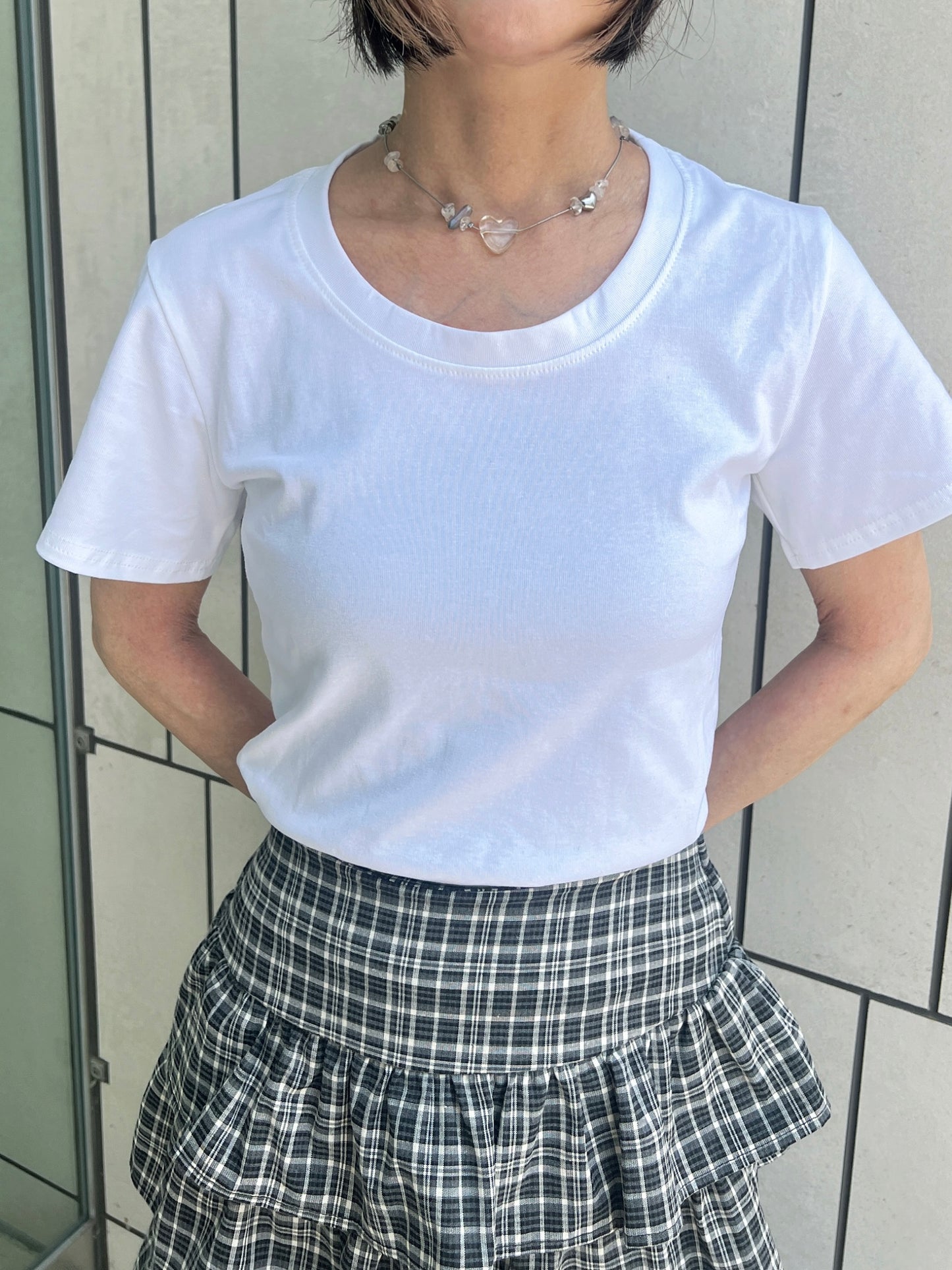 ラウンドネックミニTシャツ DPB79168
