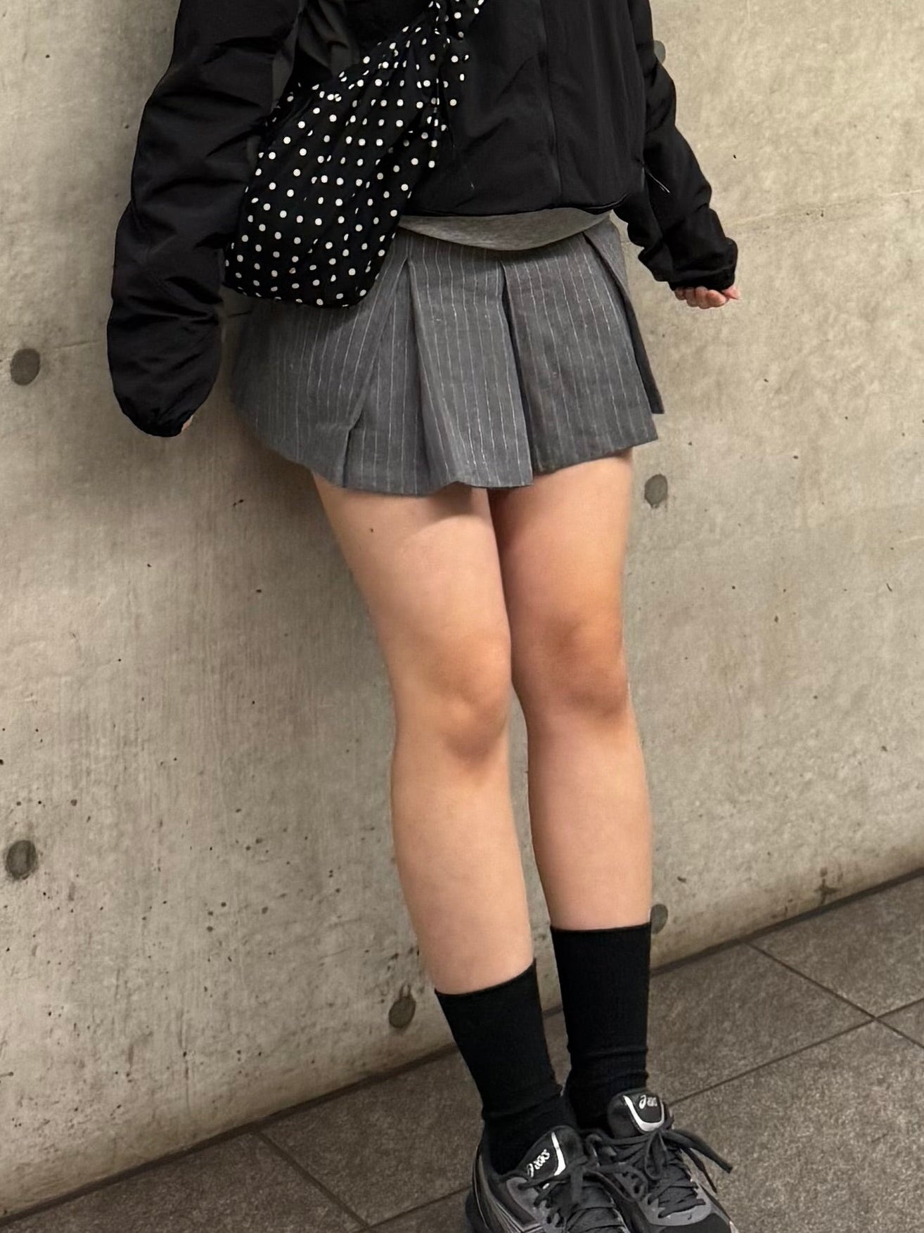 ストライププリーツスカート DPB93079